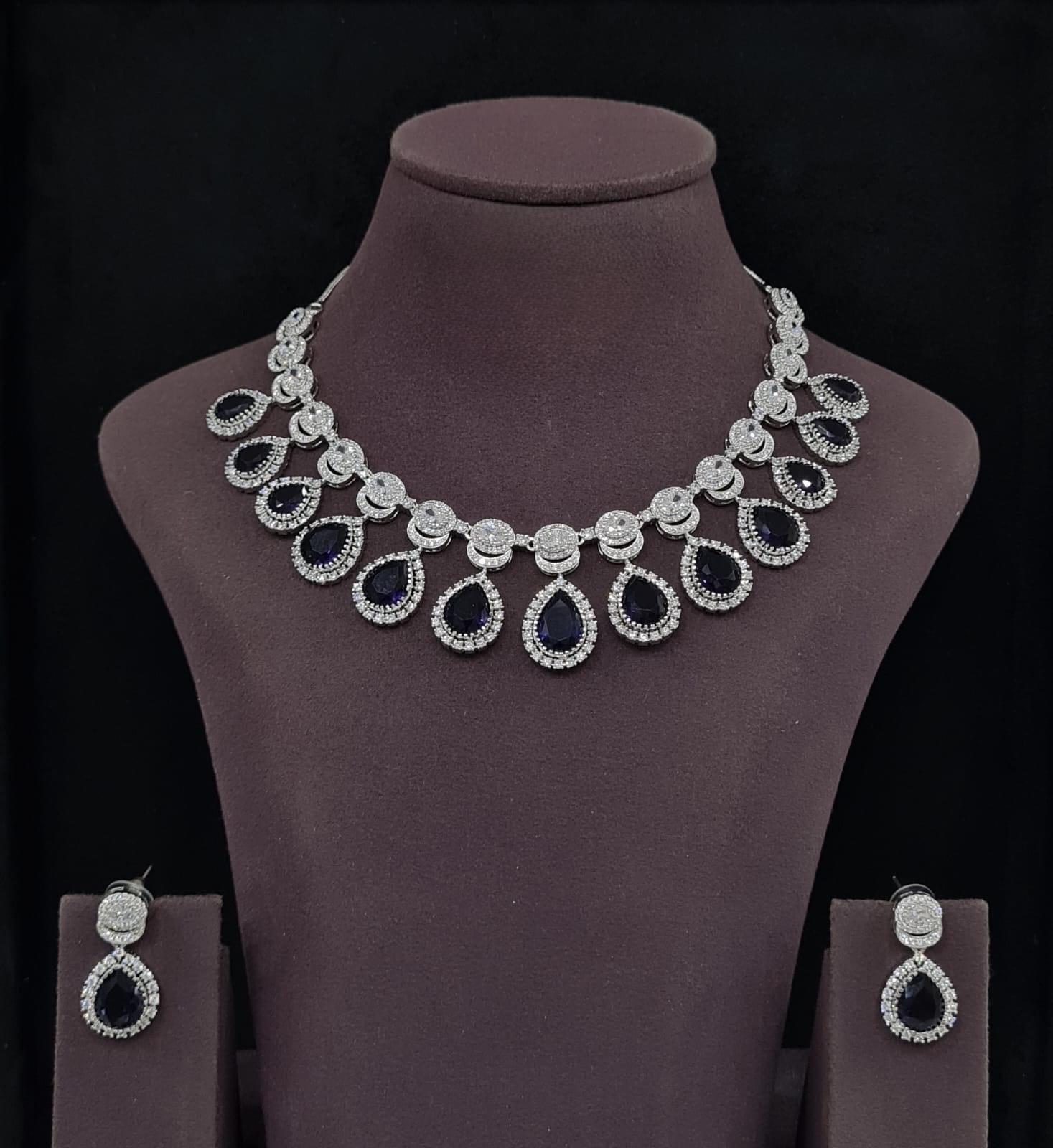 Cz Necklace 11646 - 13