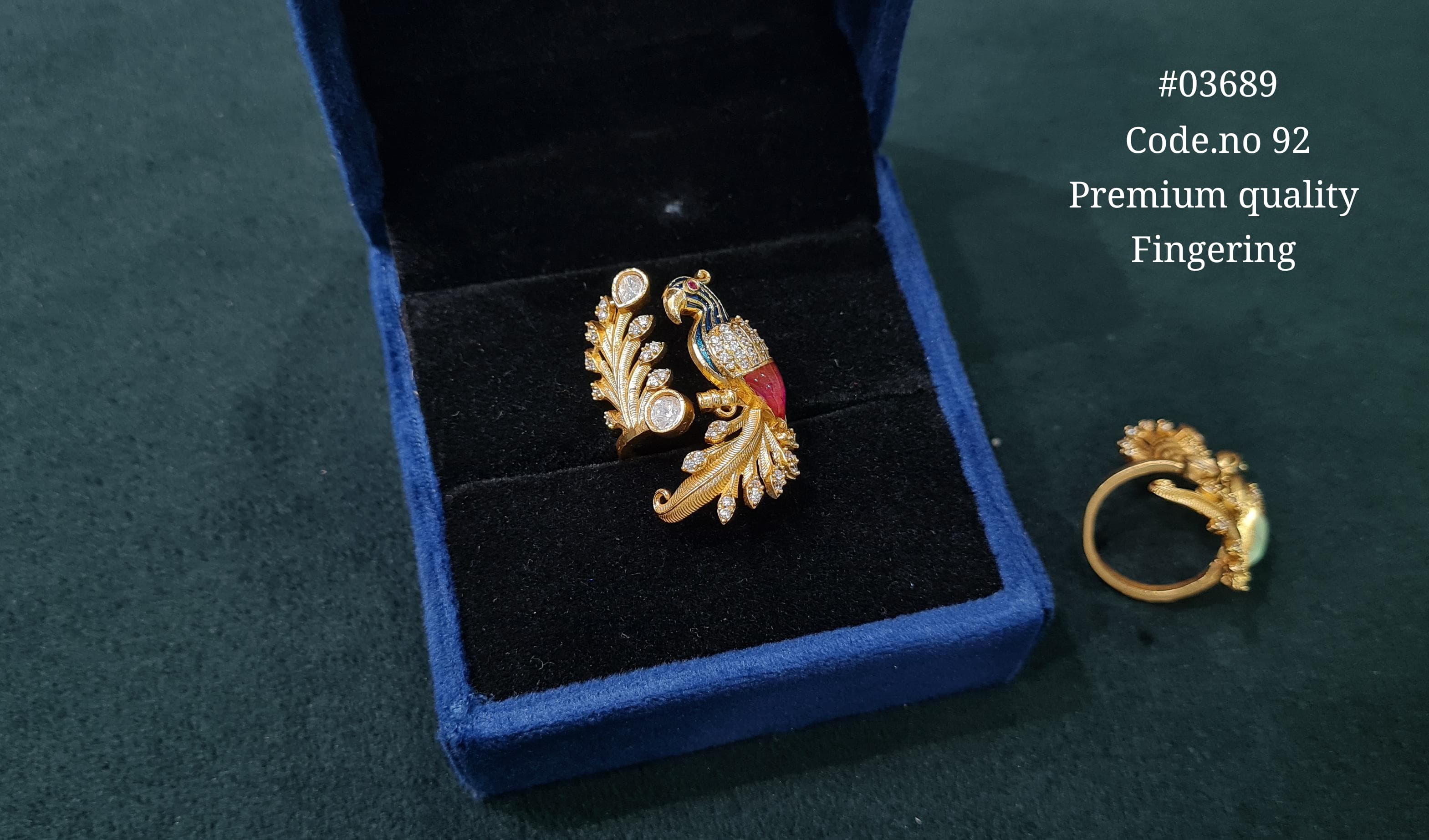 Kundan Fingerring 03689