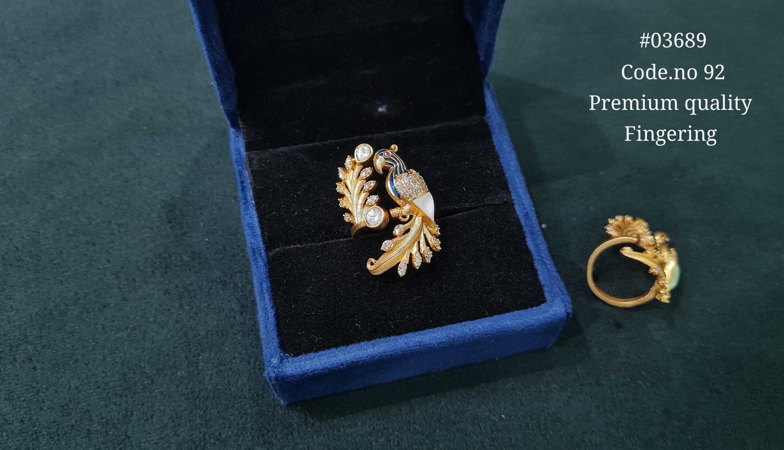 Kundan Fingerring 03689 - 3