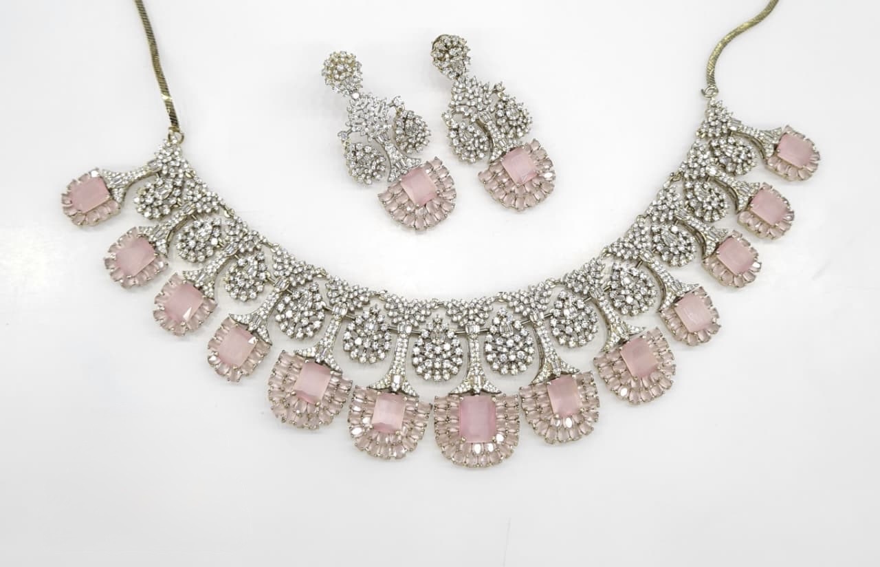 Cz Necklace 06841 - 4
