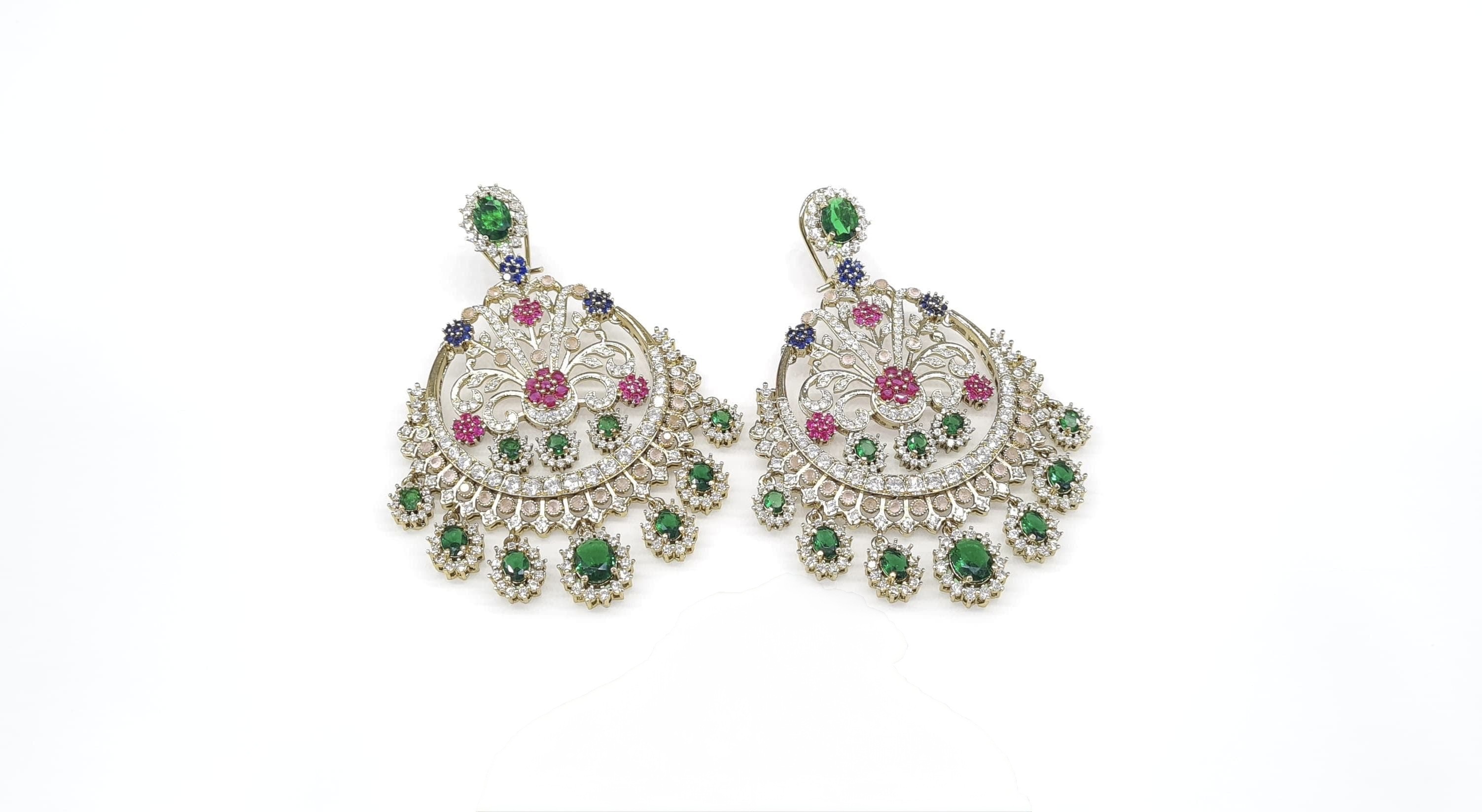 Sabyasachi Earrings 09295 - 3