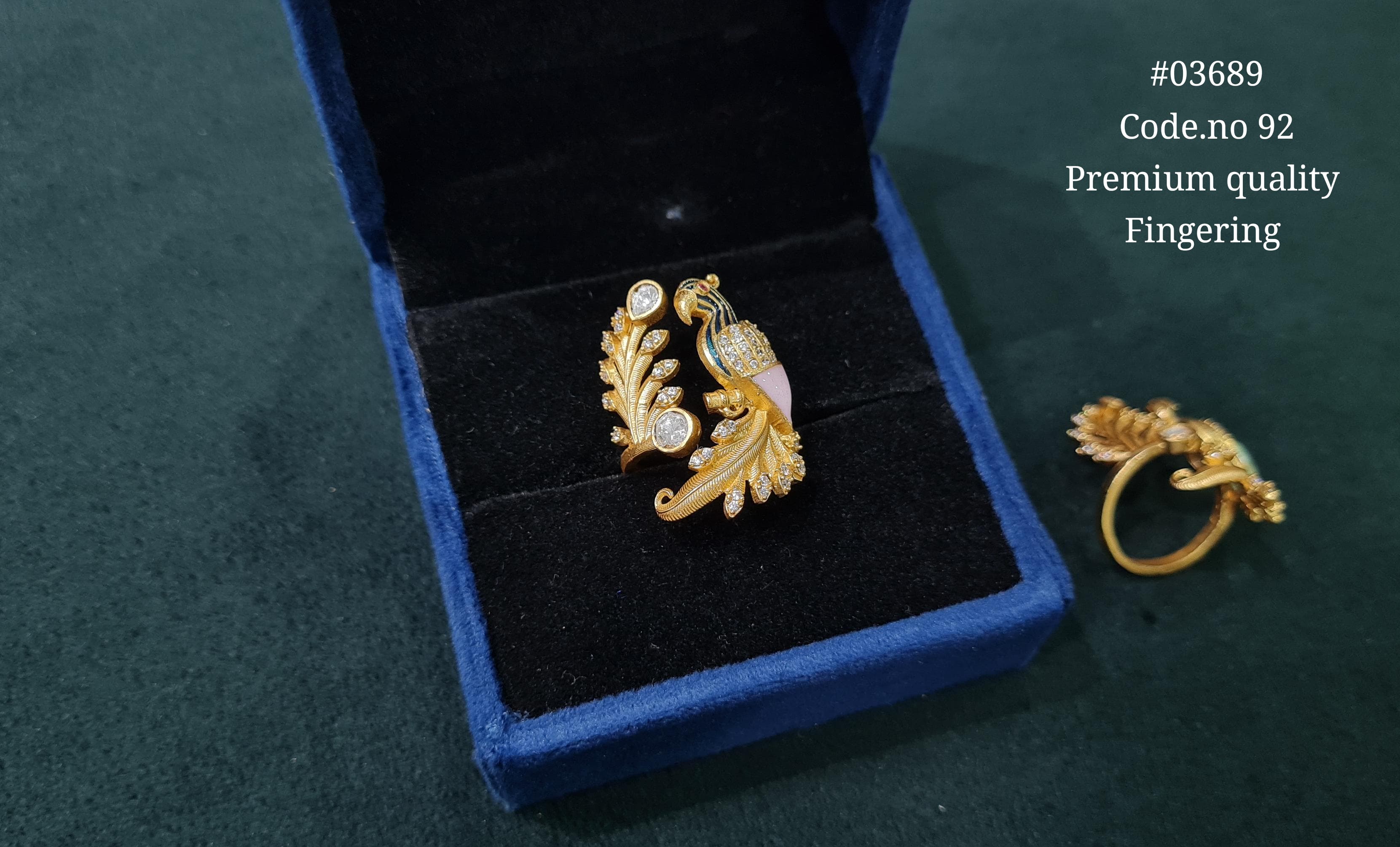 Kundan Fingerring 03689 - 4