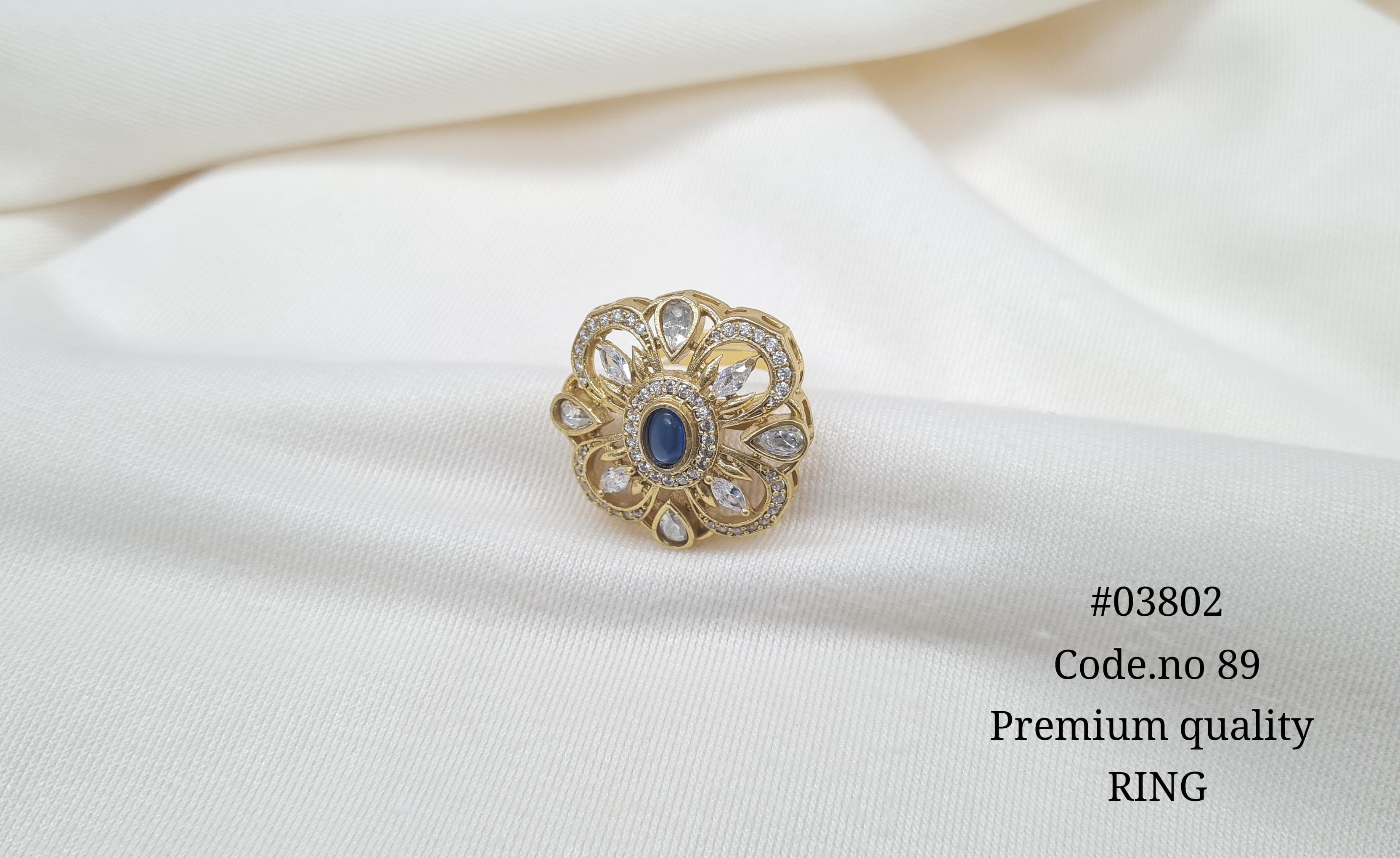 Kundan Fingerring 03802 - 7