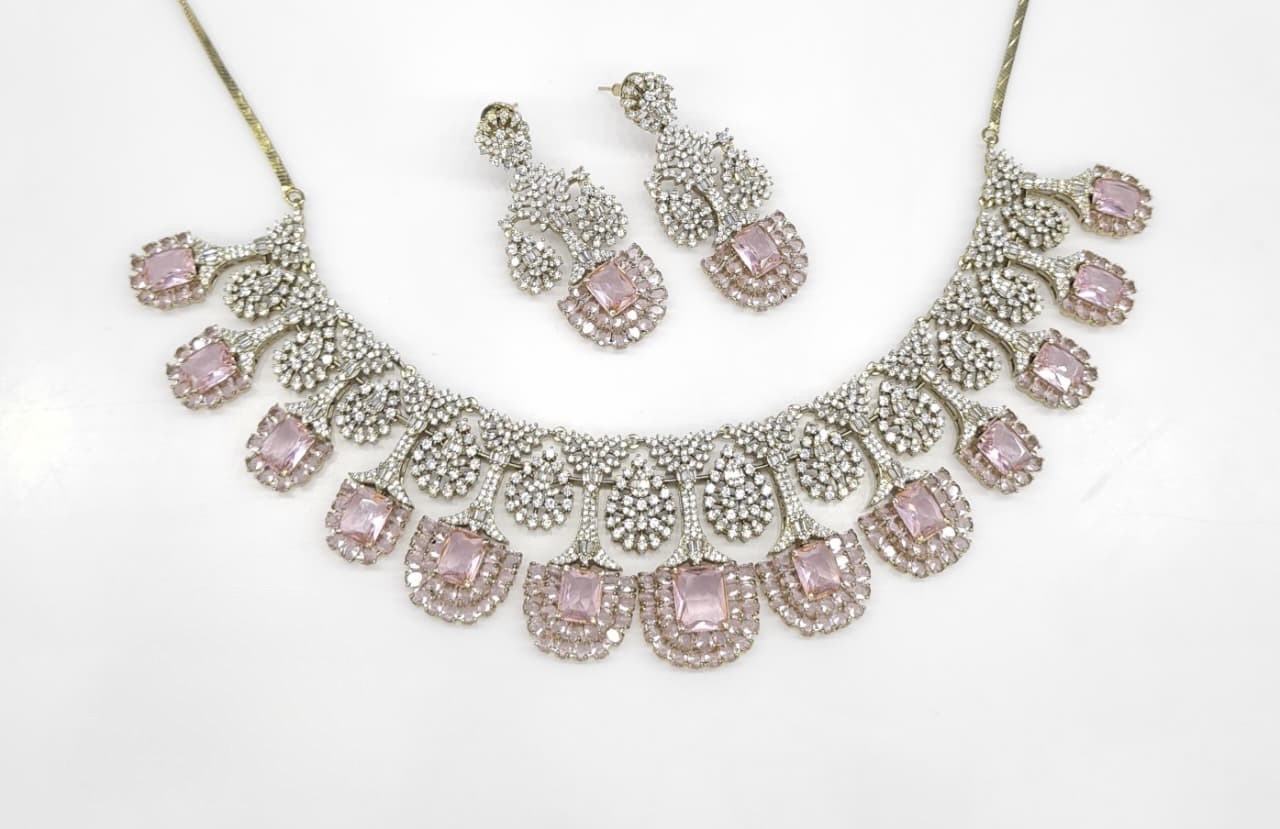 Cz Necklace 06841 - 6