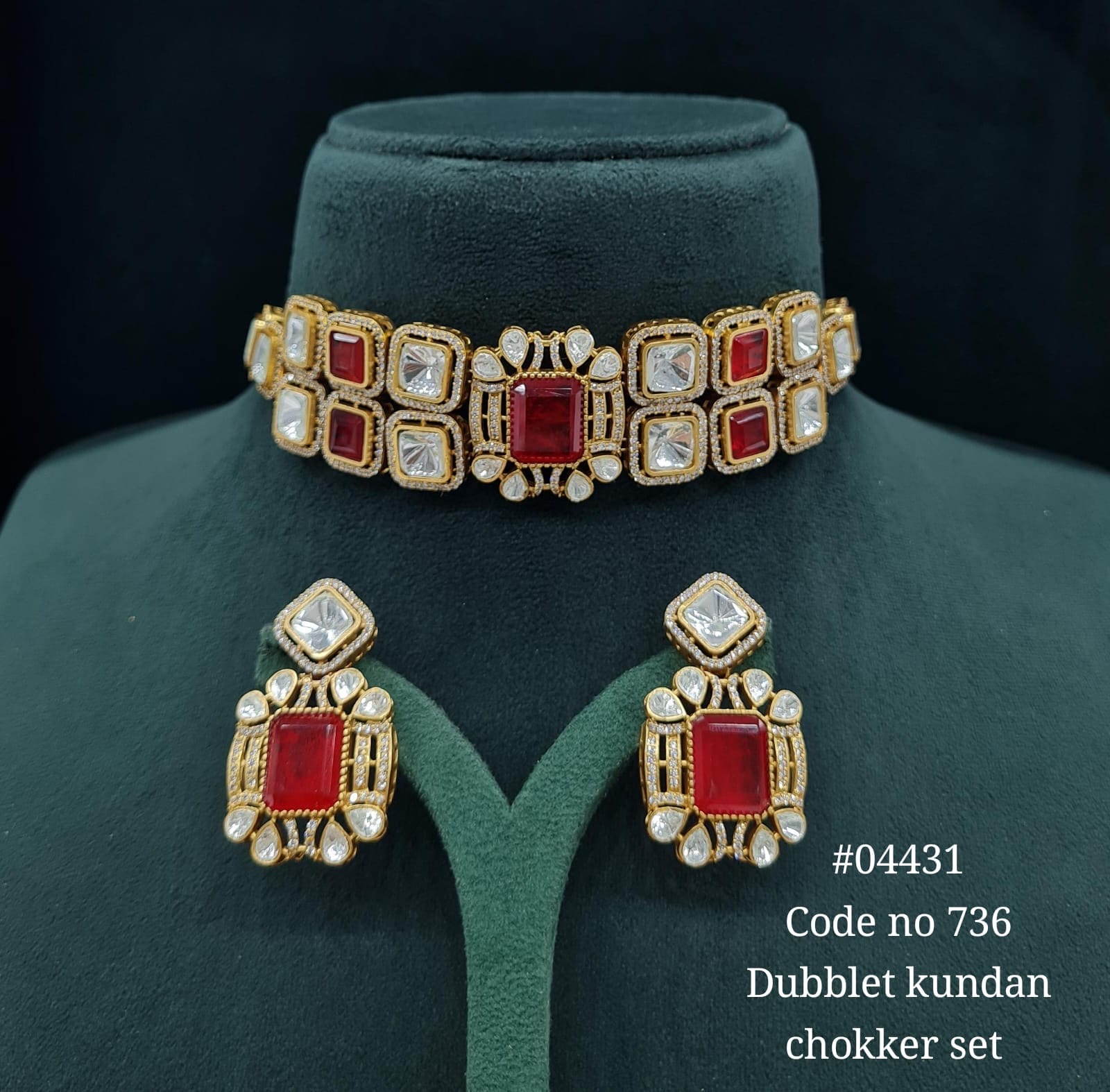 Moissanite Choker 04431 - 3