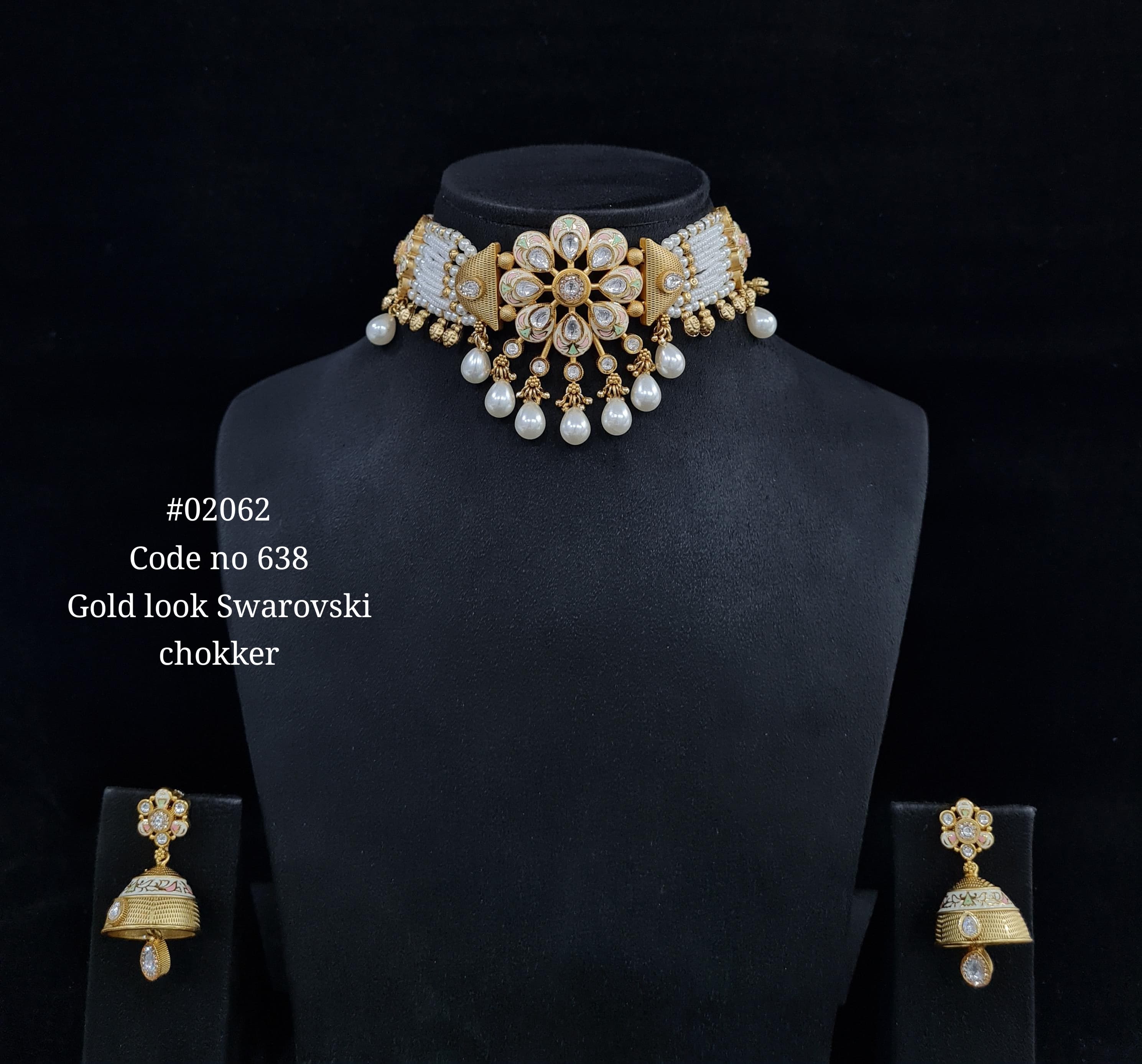 Kundan PP Choker 02062 - 9