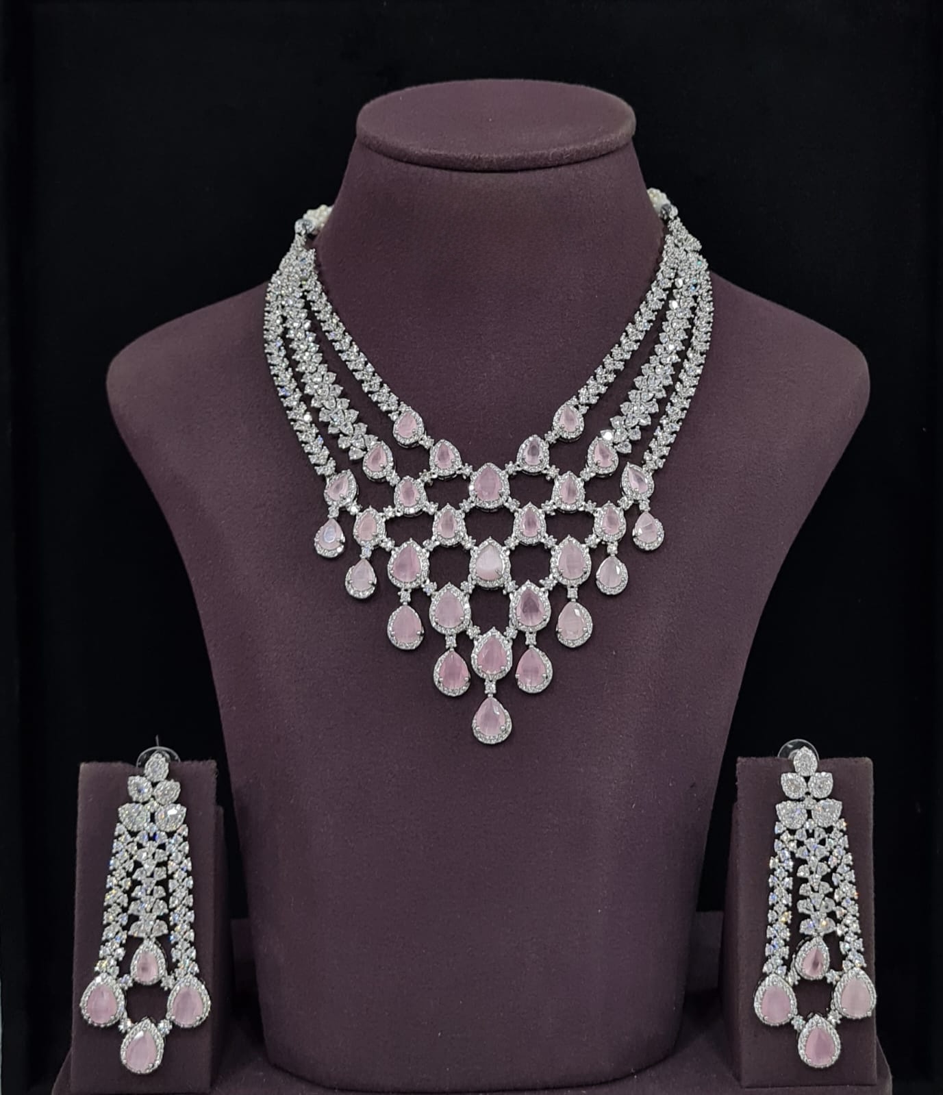 Cz Necklace 11426 - 7