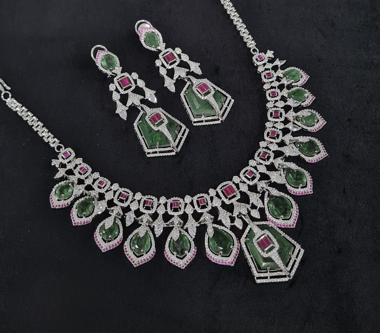 Cz Necklace 10585 - 2