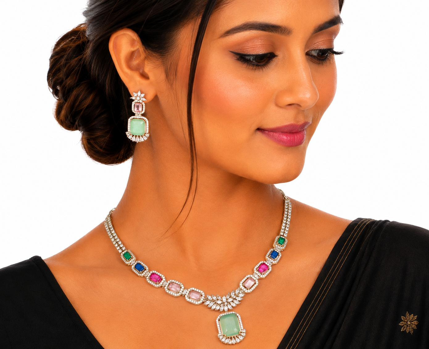 Cz Necklace 11111 - 19