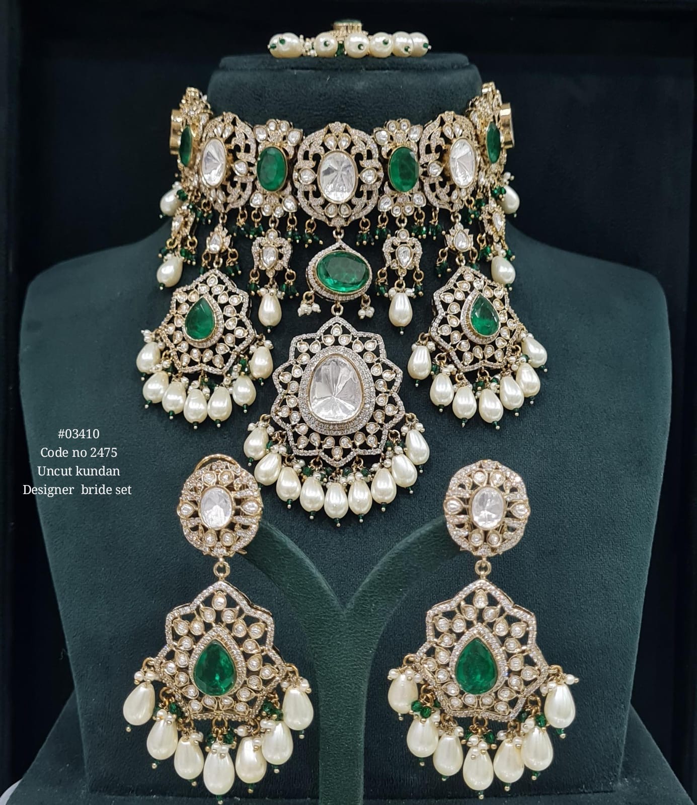 Kundan Bride Set 03410