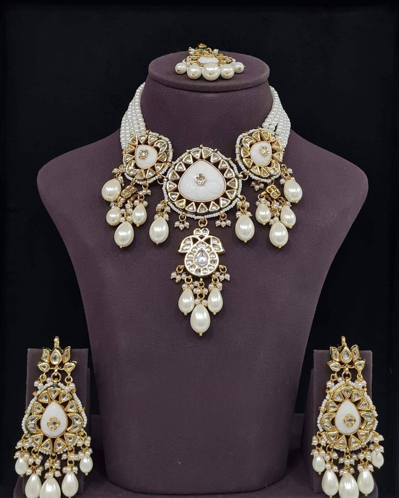 Meenakari Necklace 10707 - 4