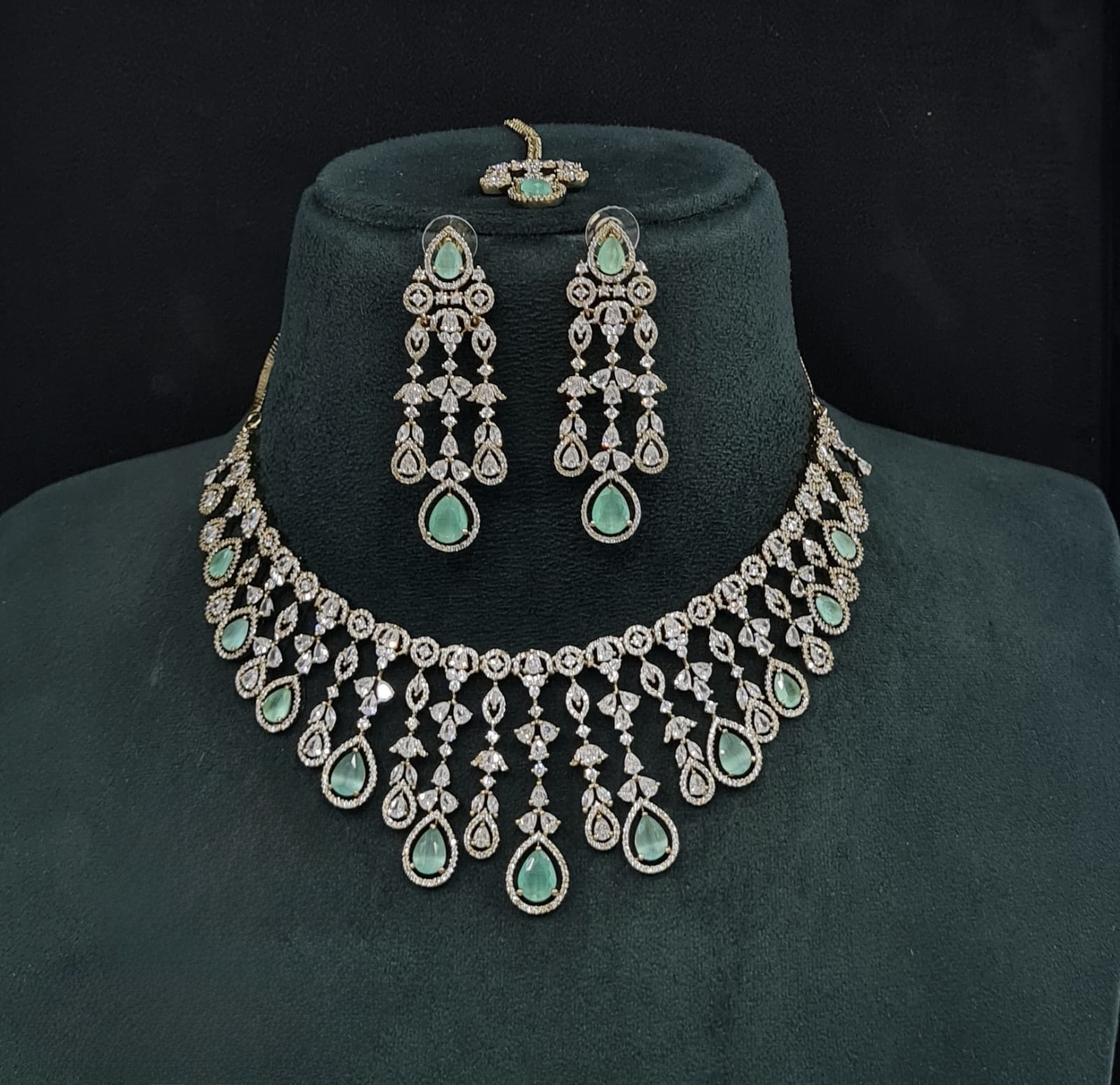 Cz Necklace 10259 - 14
