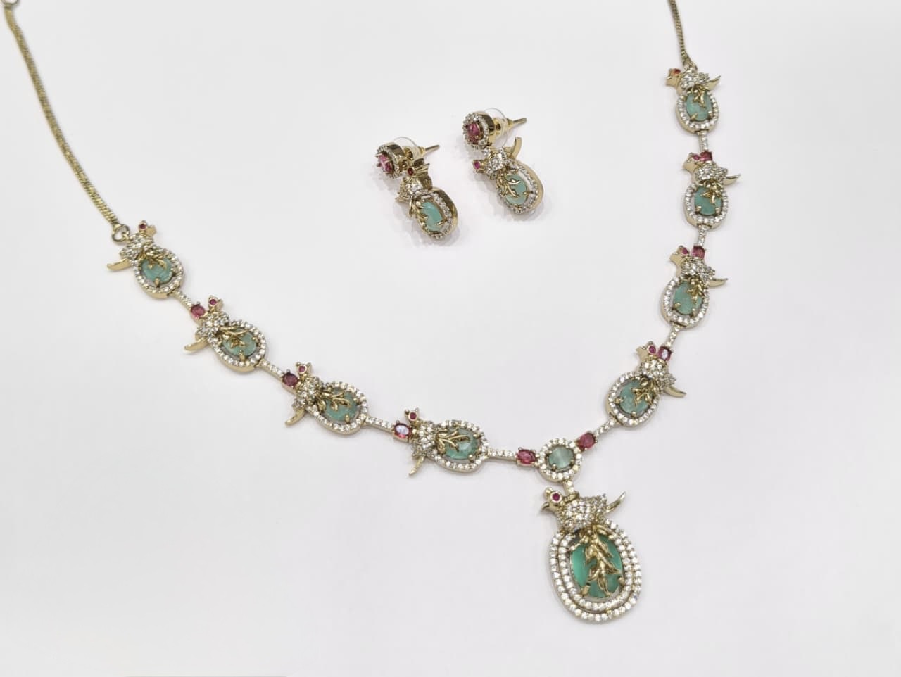 Cz Necklace 11110 - 17