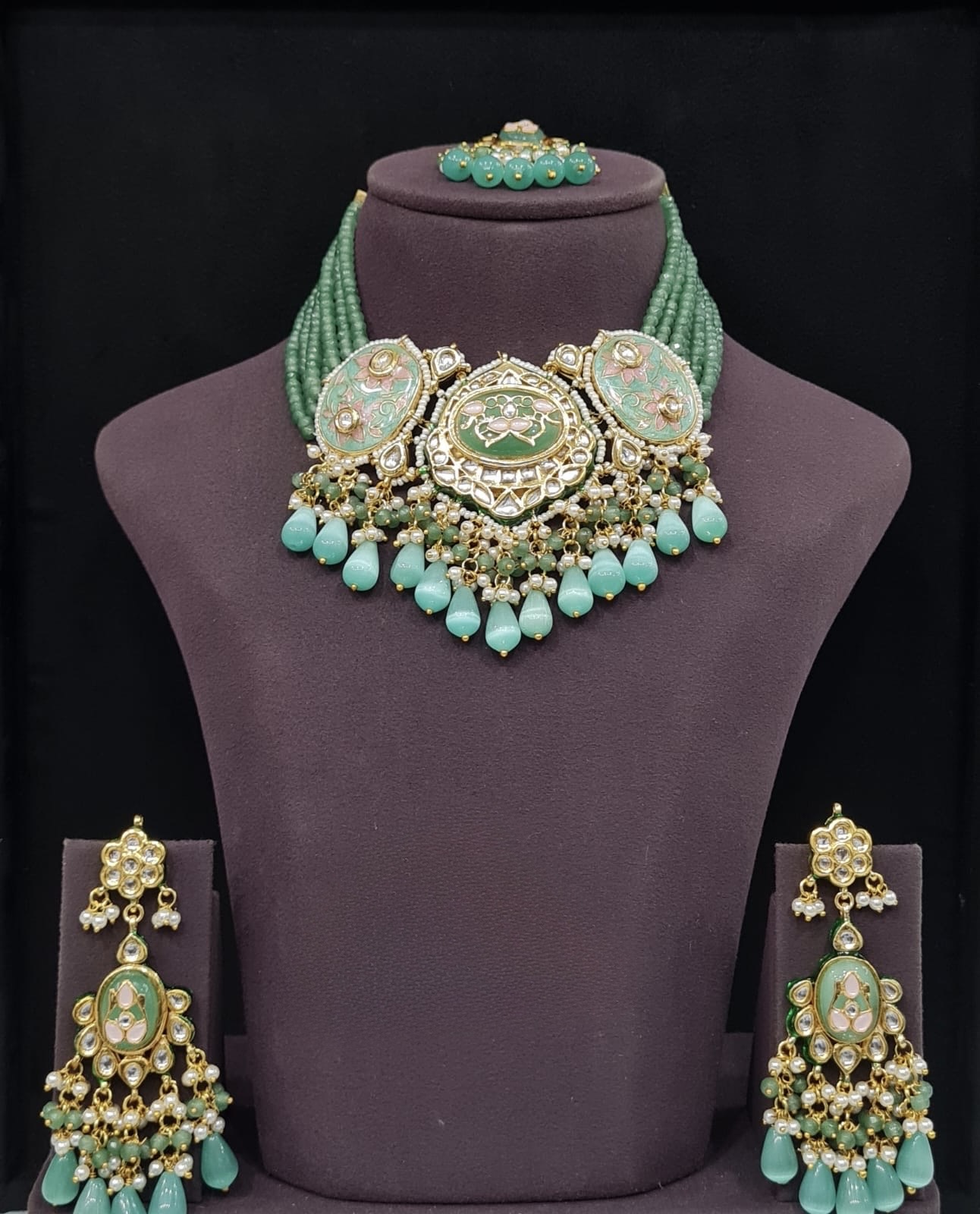 Meenakari Necklace 10706 - 2