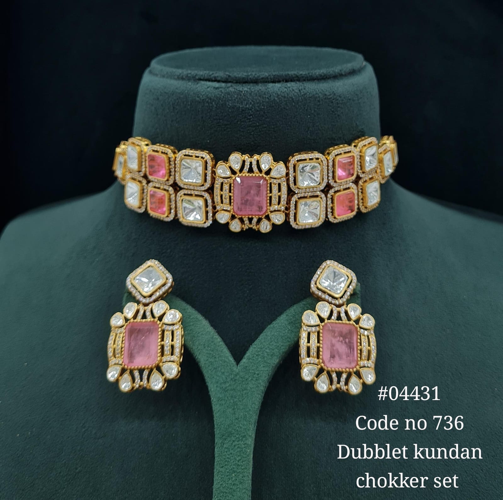 Moissanite Choker 04431 - 4