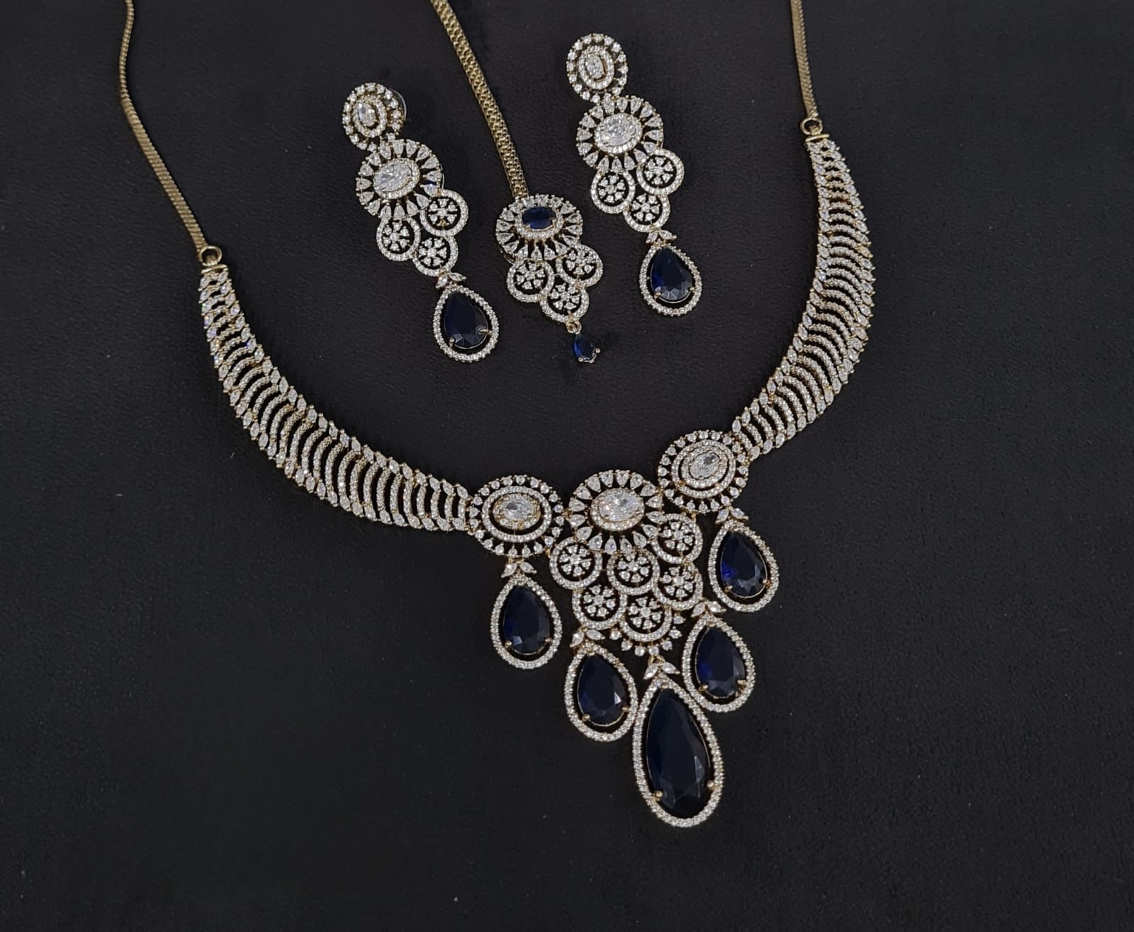 Cz Necklace 10257 - 15