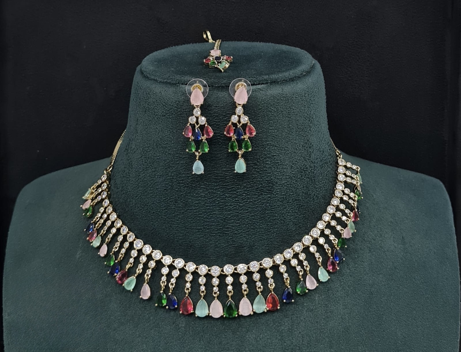 Cz Necklace 10258 - 11