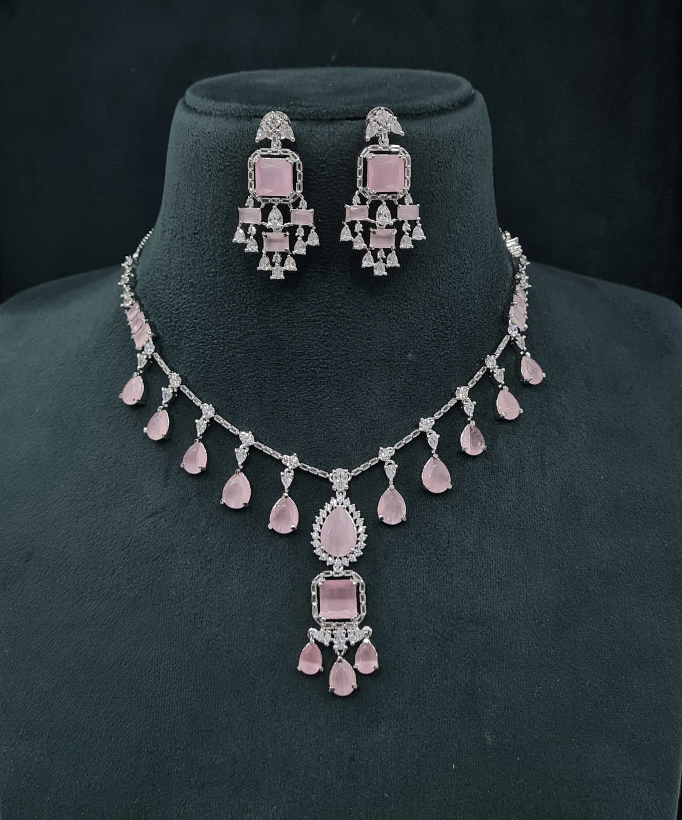 Cz Necklace 04840 - 7