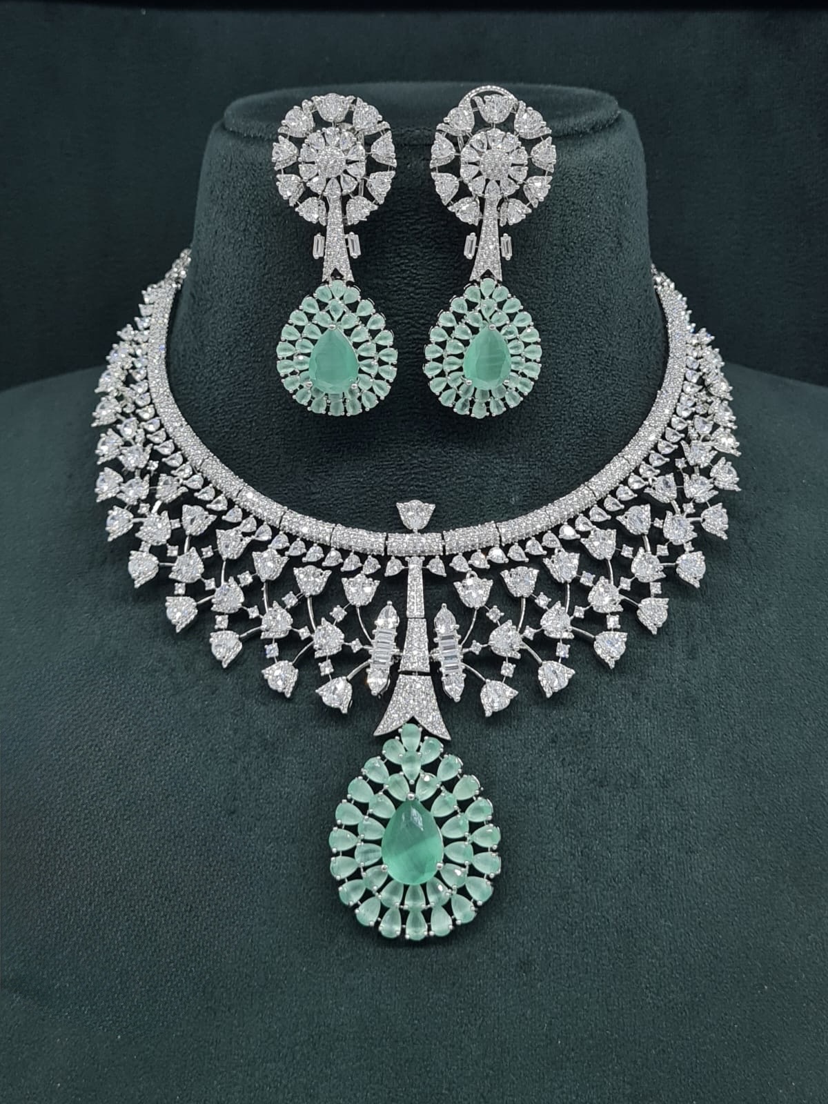 Cz Necklace 07429 - 12