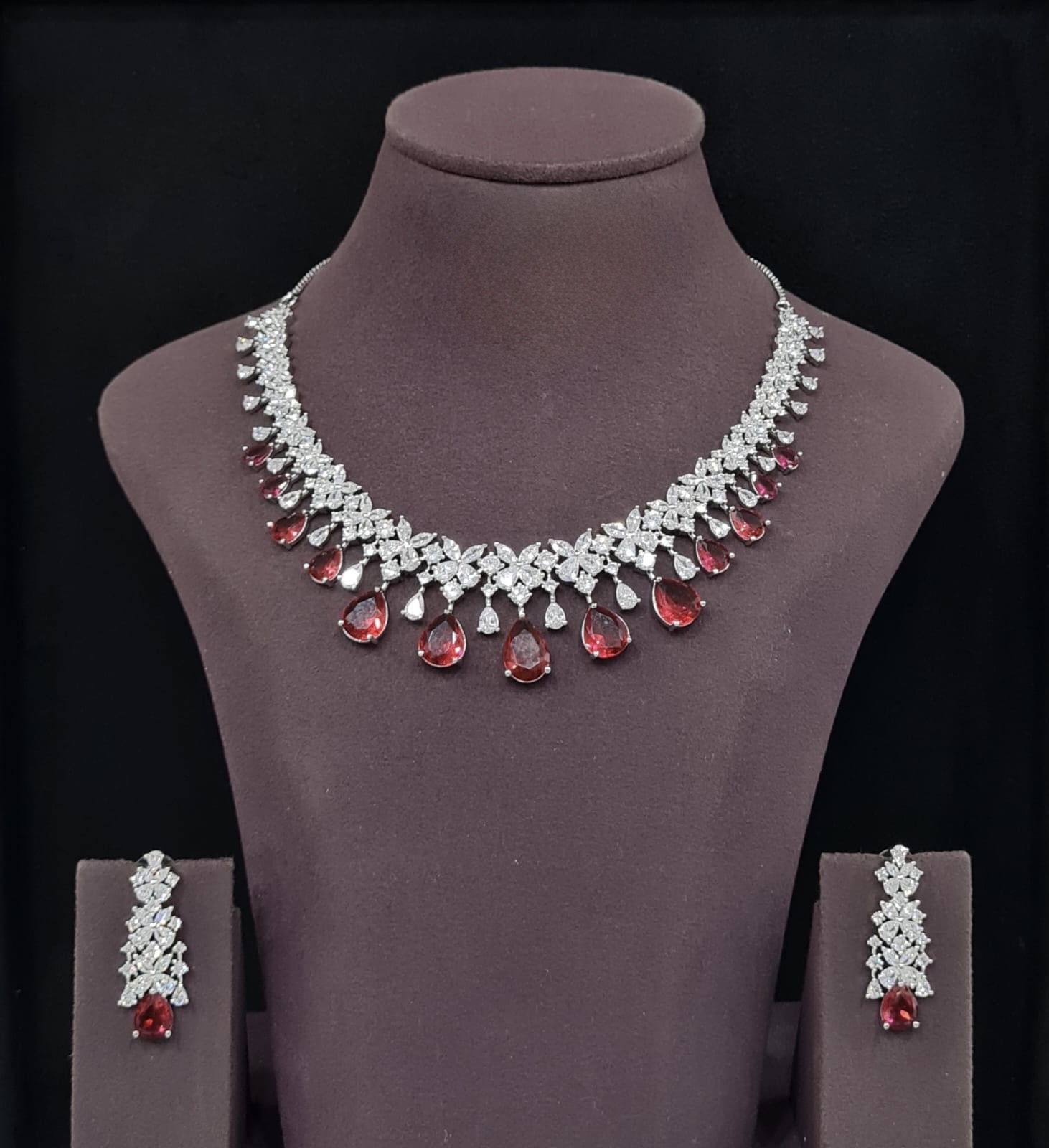 Cz Necklace 11652 - 4