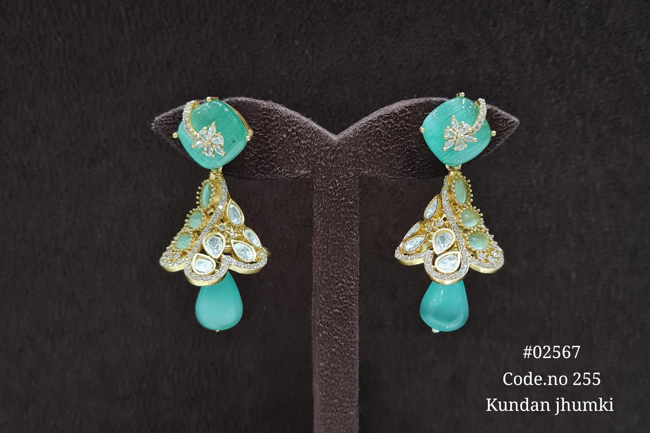 Kundan Jhumki 02567 - 4