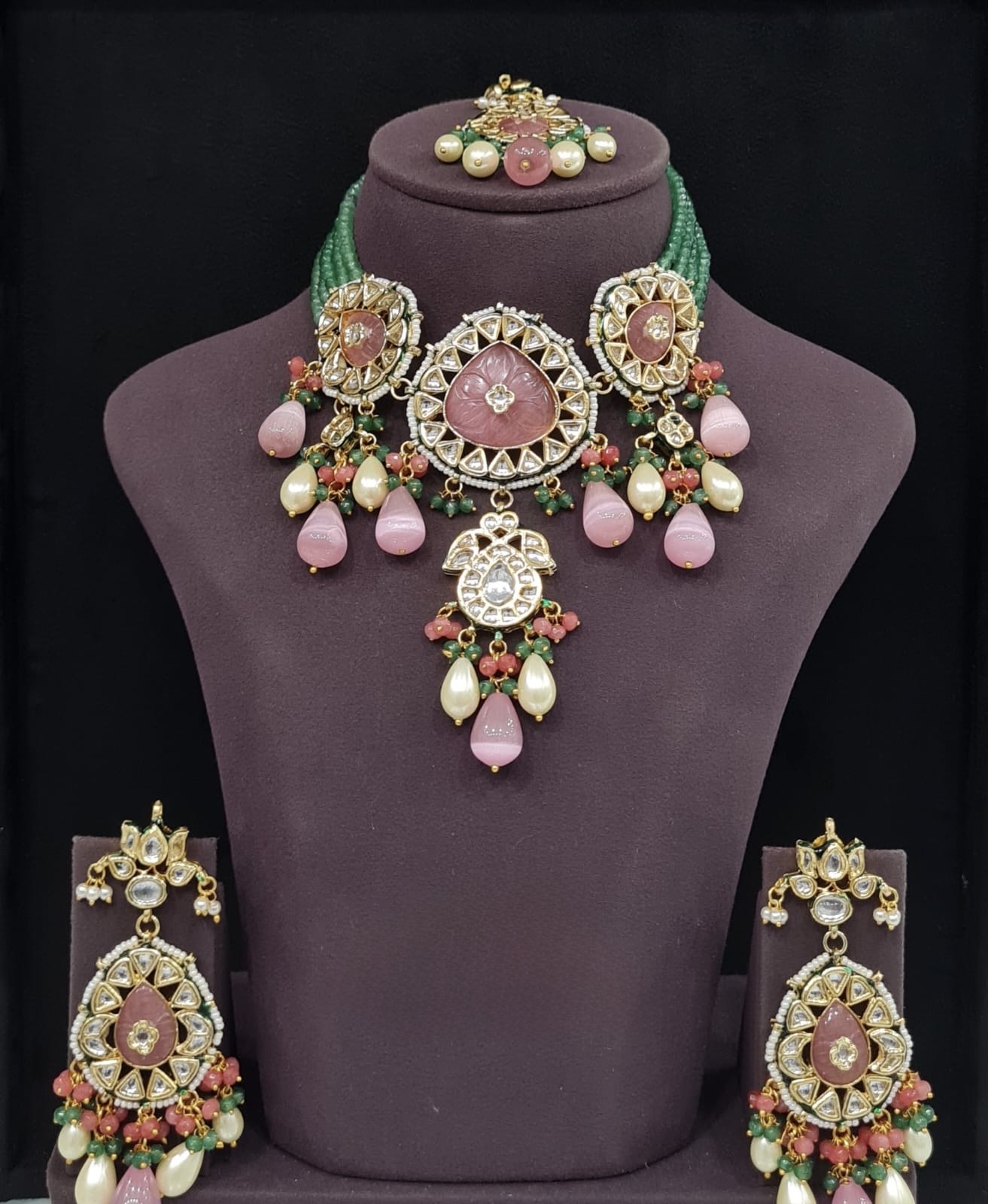 Meenakari Necklace 10707 - 2