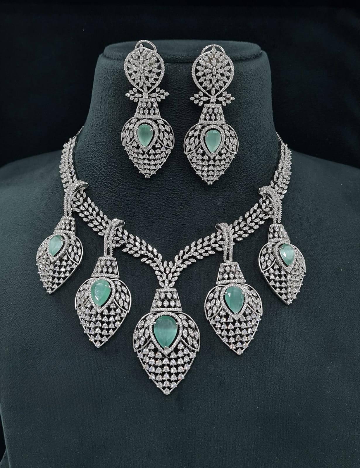 Cz Necklace 07511 - 7