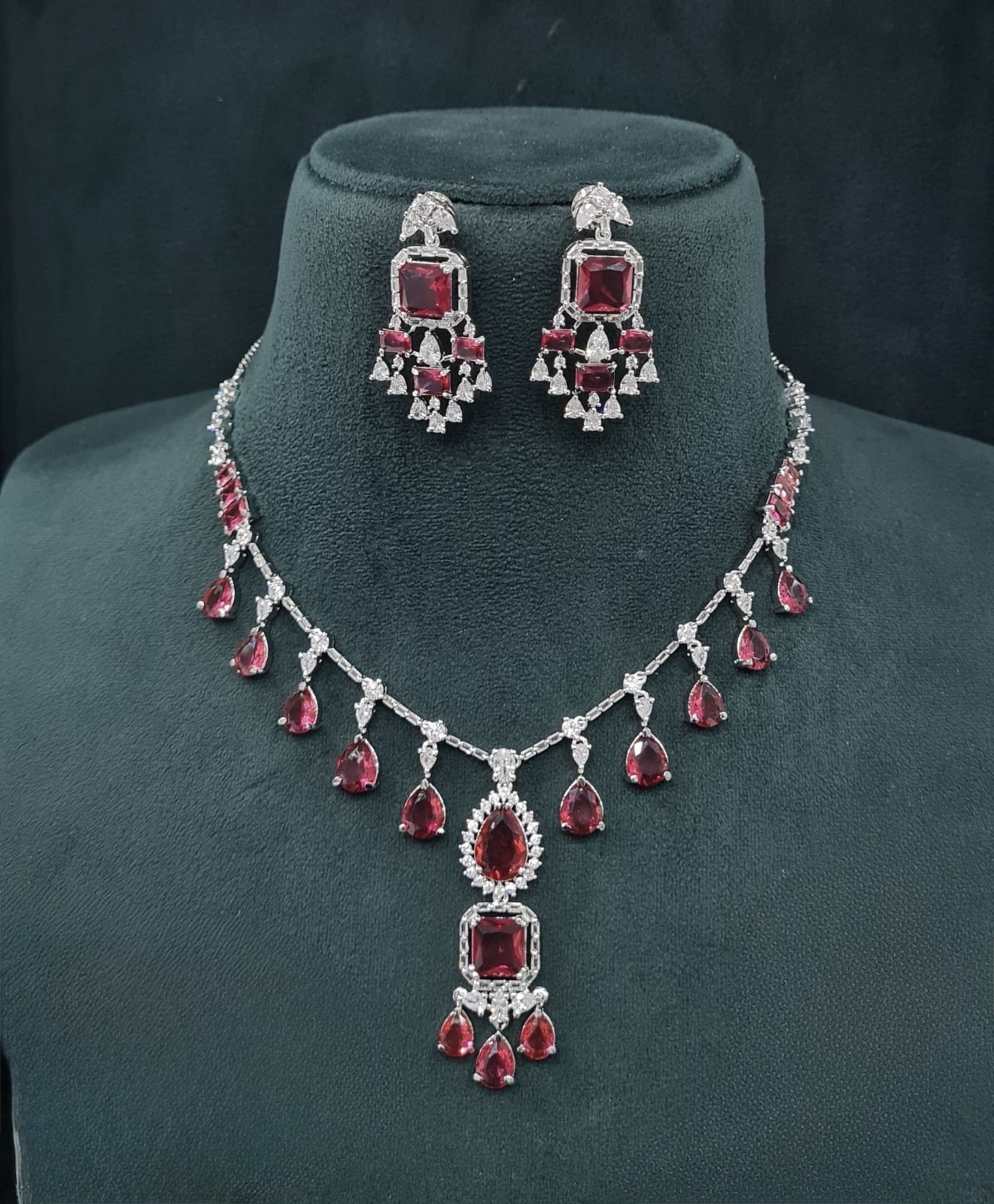 Cz Necklace 04840 - 3