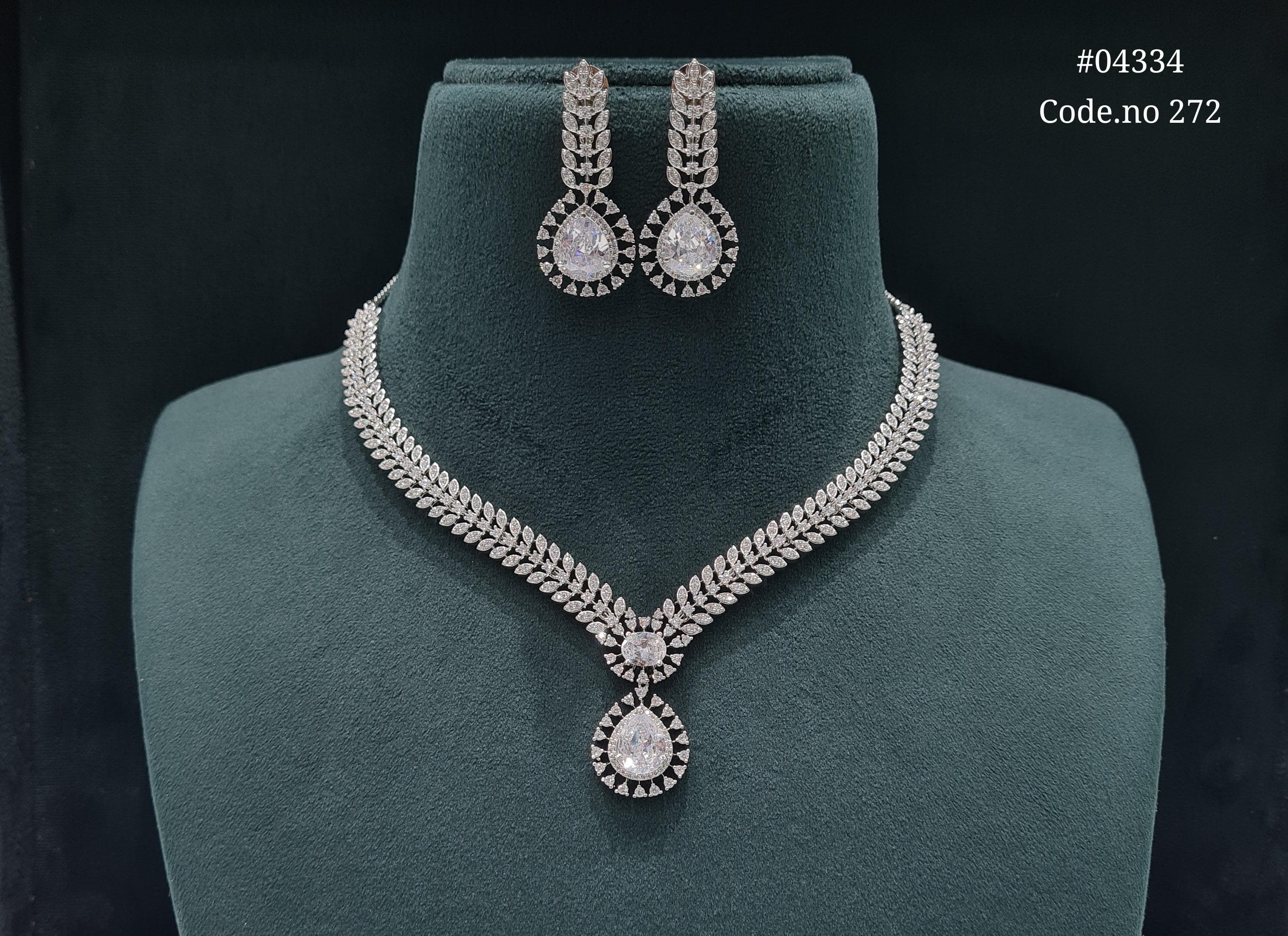 Cz Necklace 04334