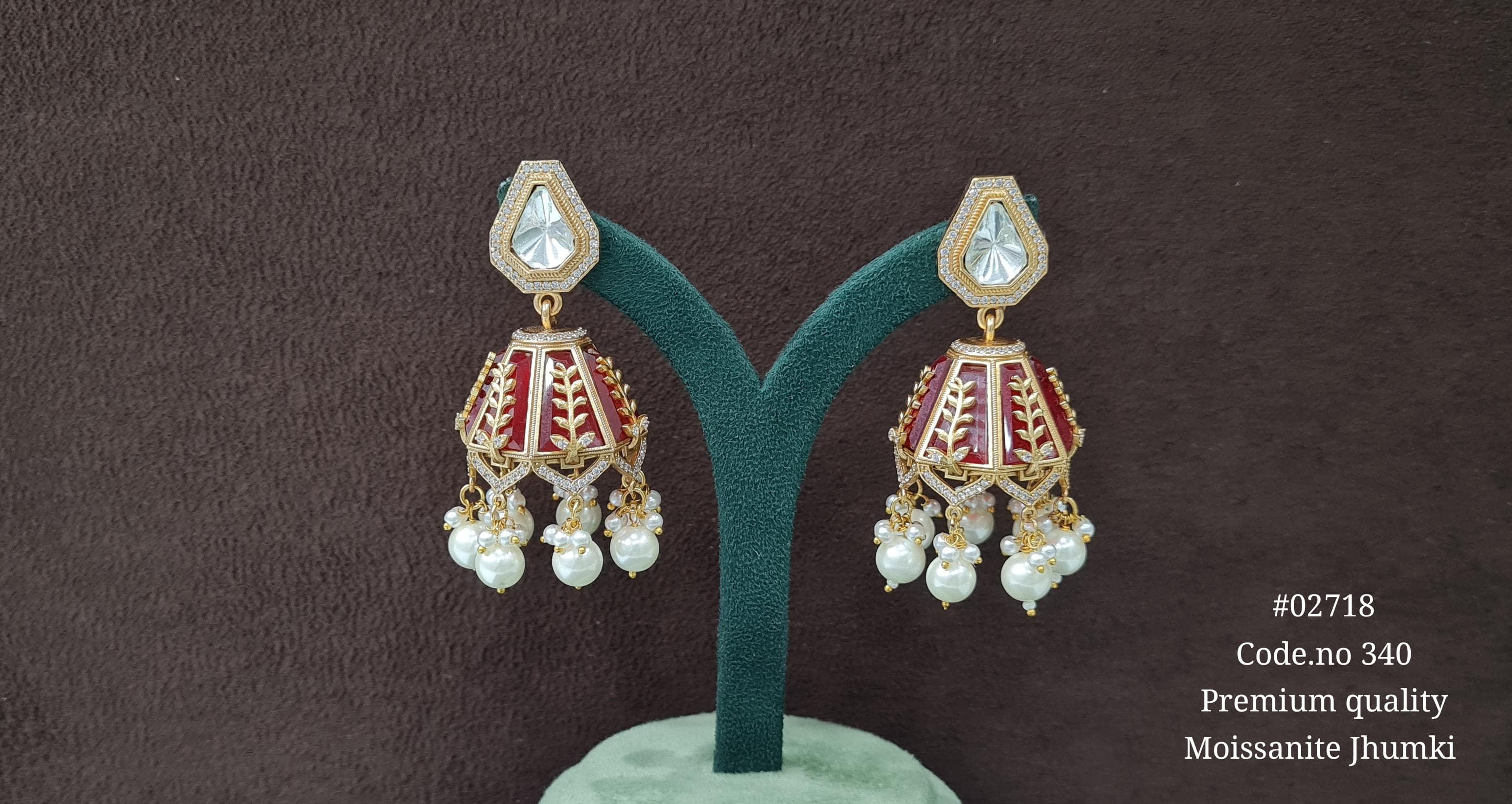 Kundan Jhumka 02718