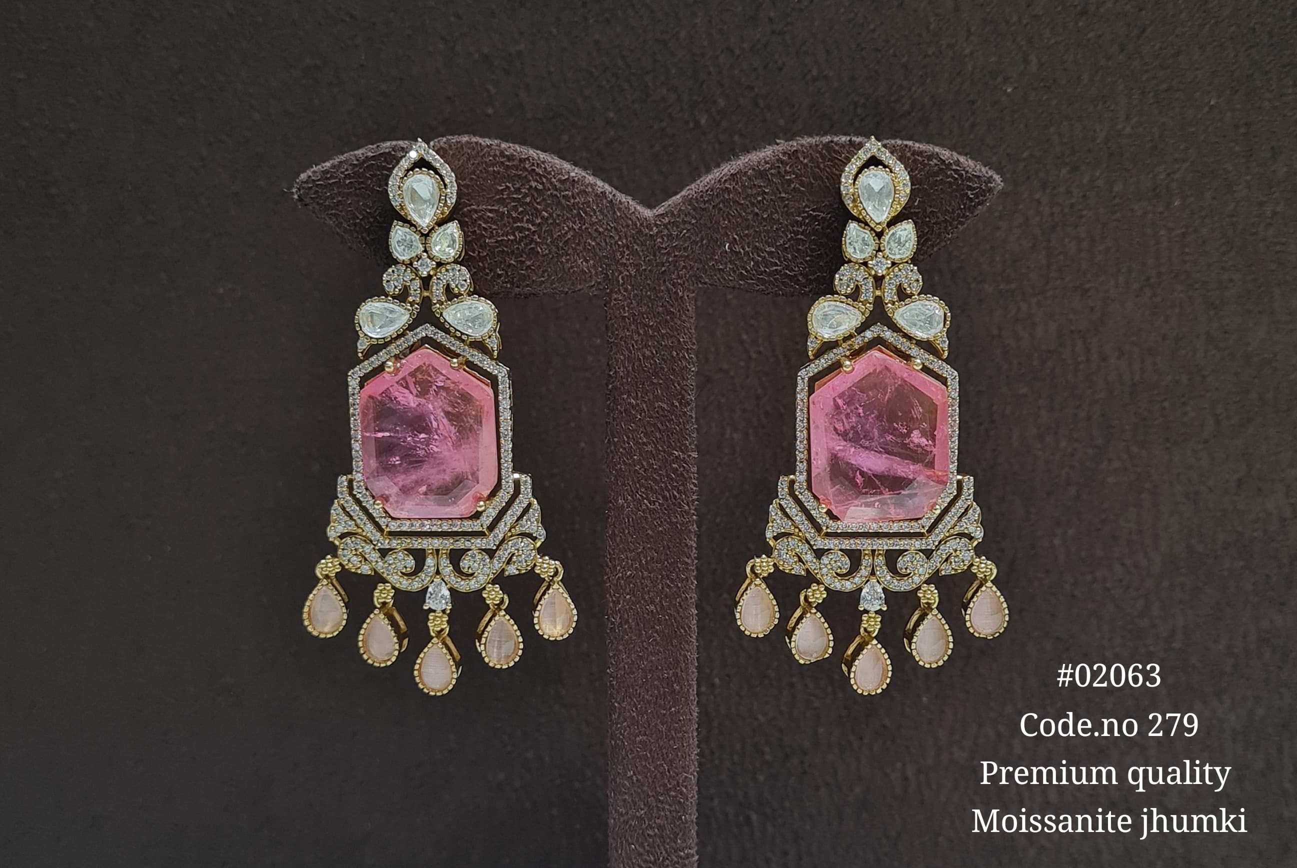Doublet Kundan Earrings 02063