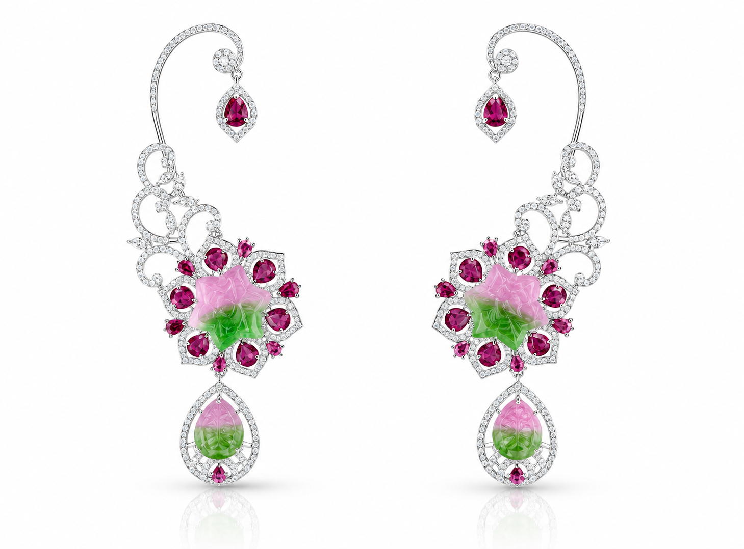 Cz Carving Earcuff 08883 - 15