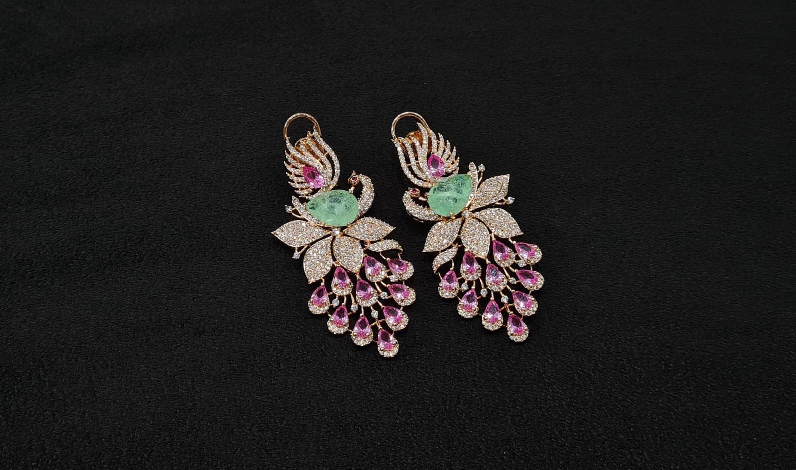 Cz Earrings 10343 - 7