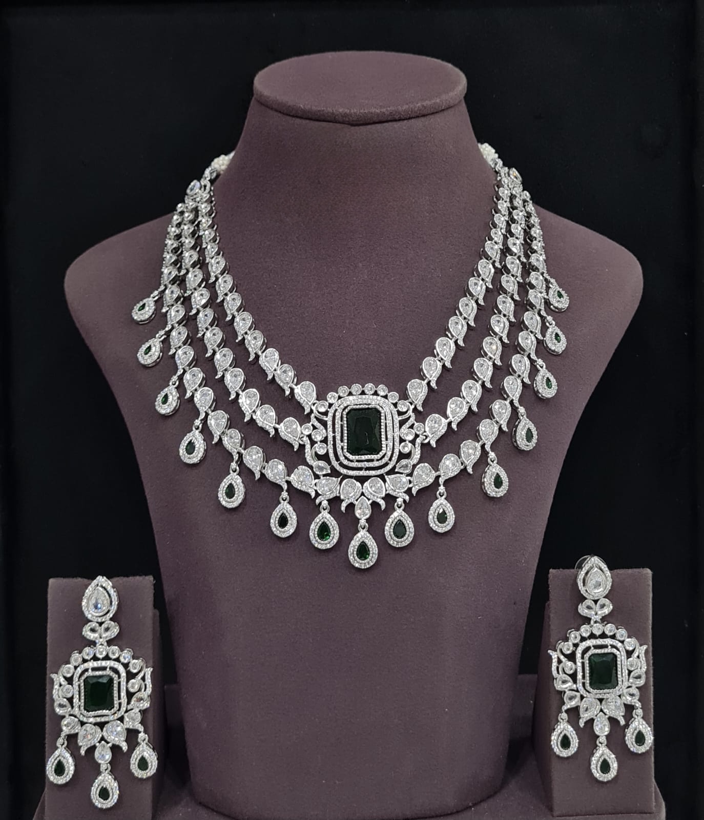 Cz Necklace 11425 - 7
