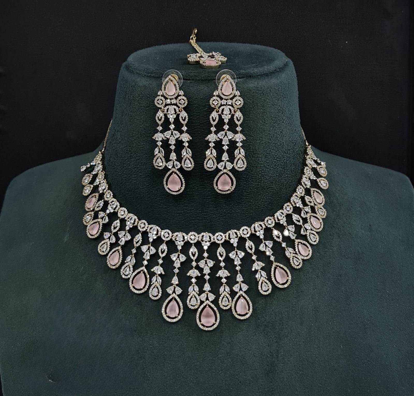 Cz Necklace 10259 - 11