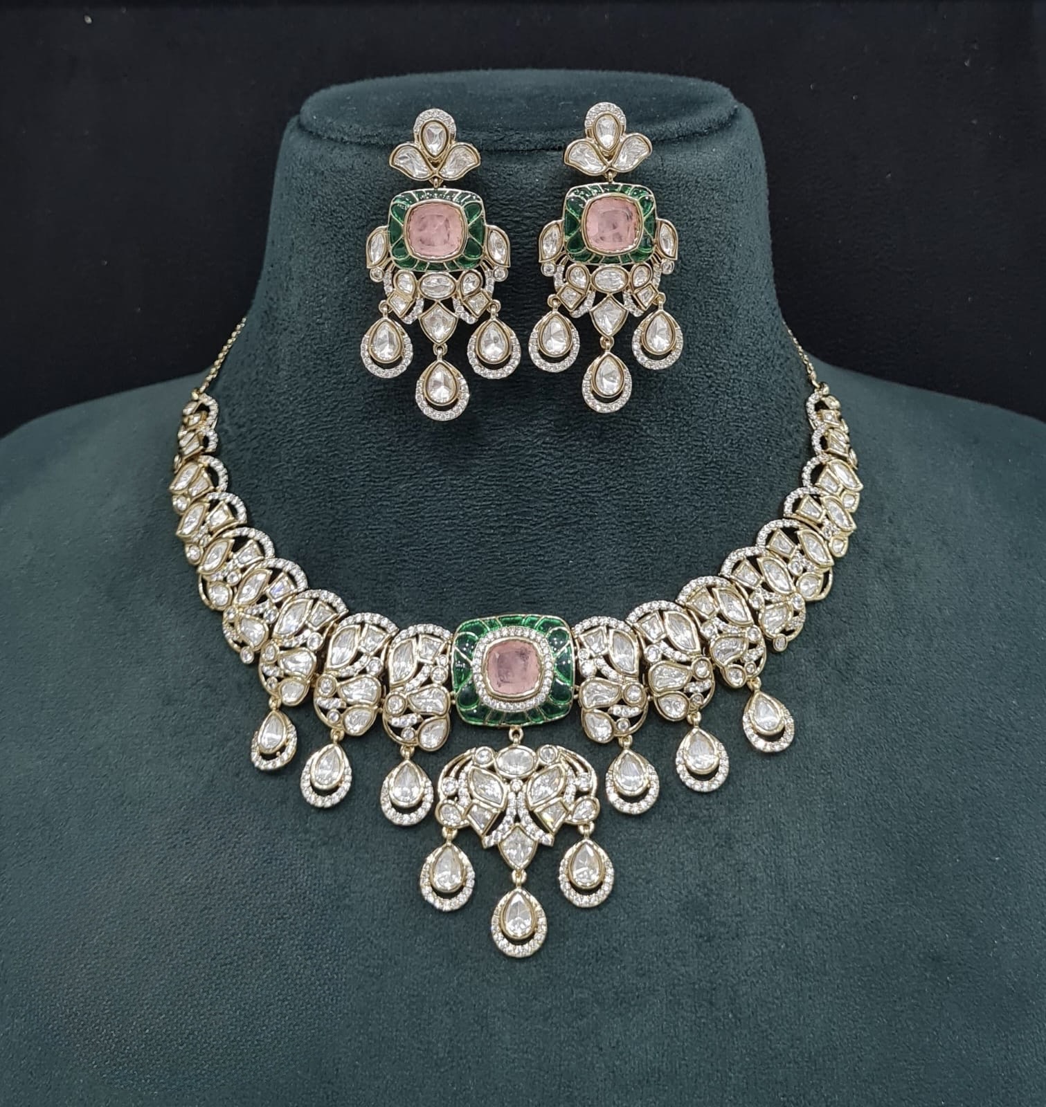 Kundan Necklace 09548 - 9