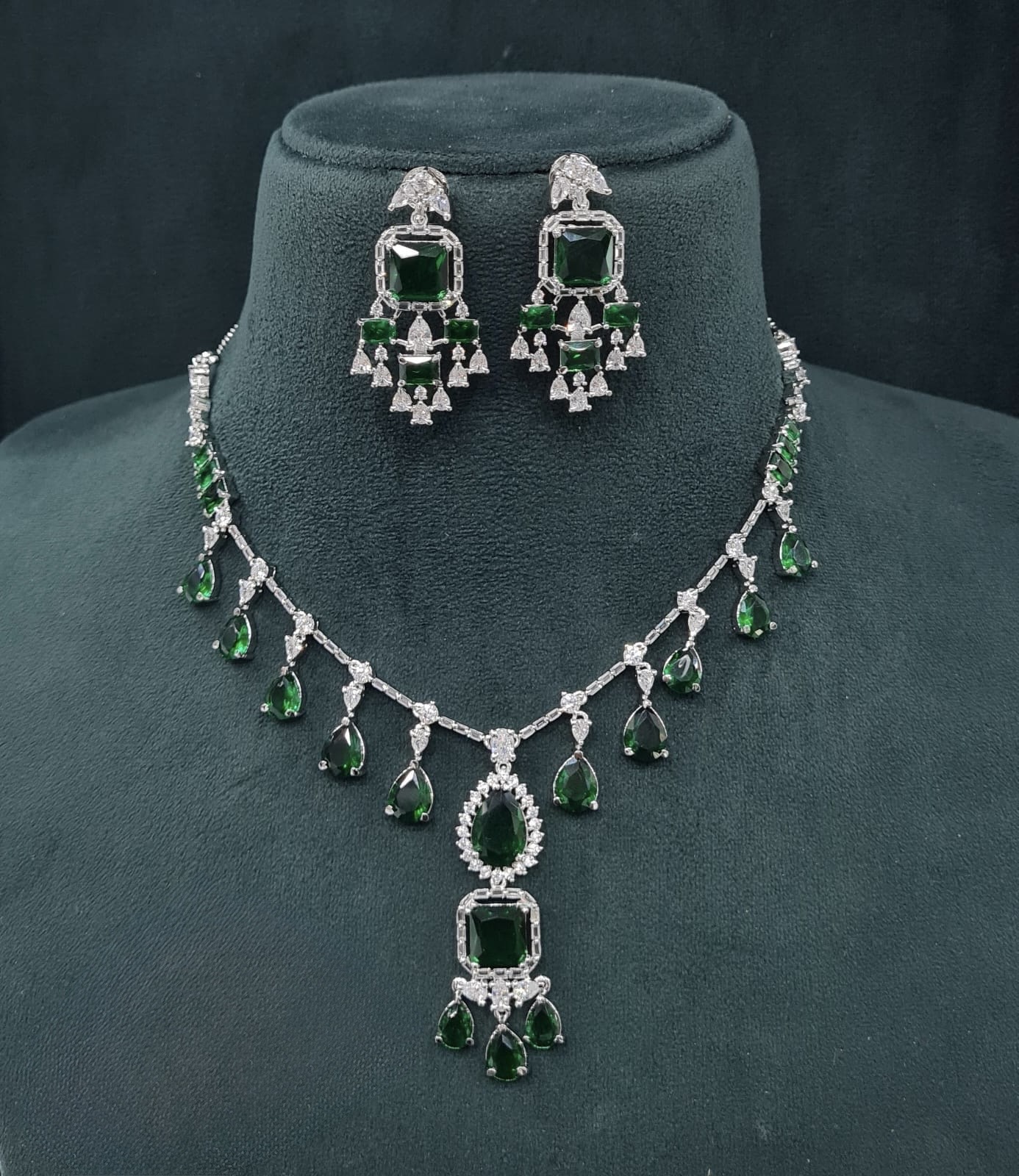 Cz Necklace 04840 - 4