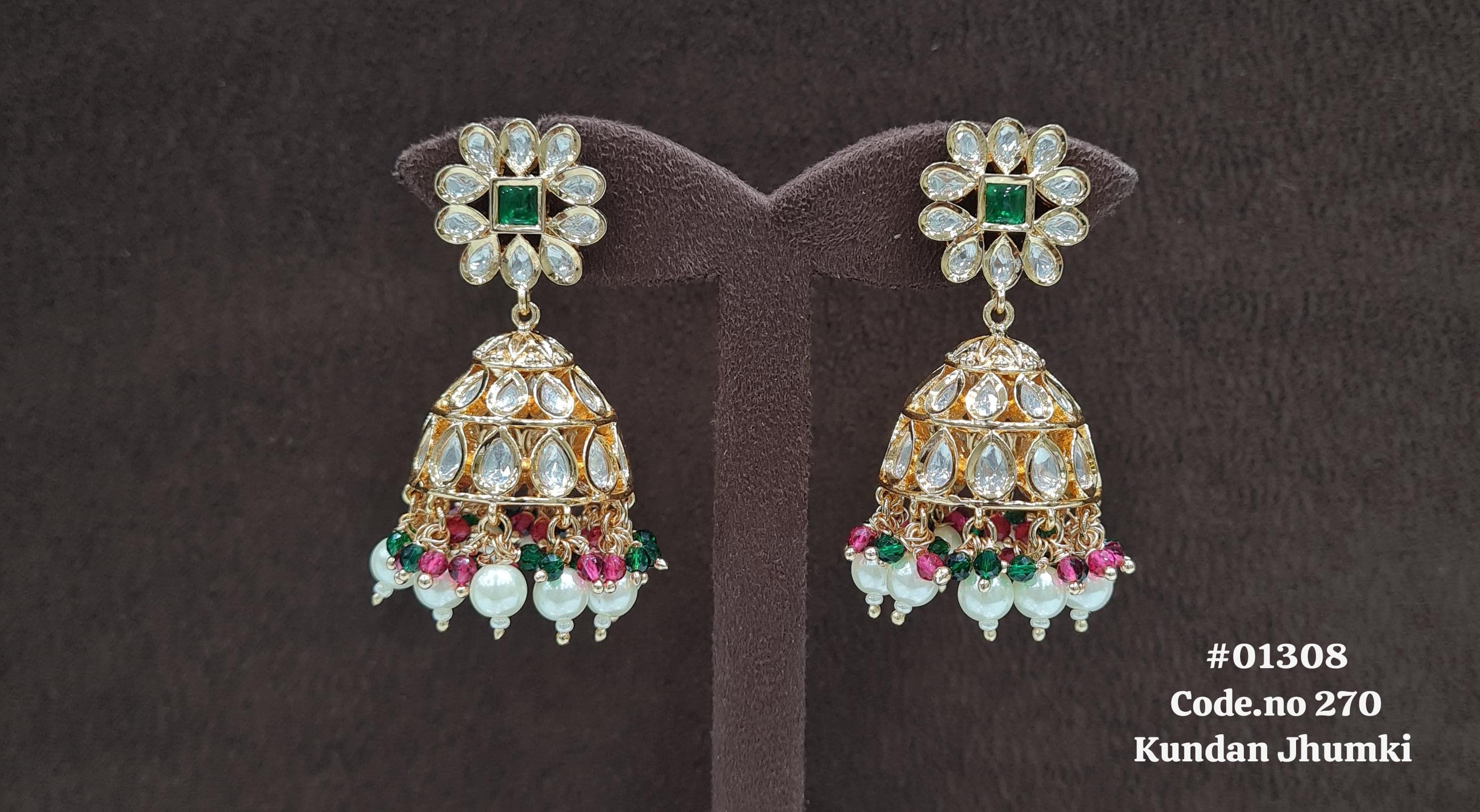 Kundan Jhumki 01308 - 4