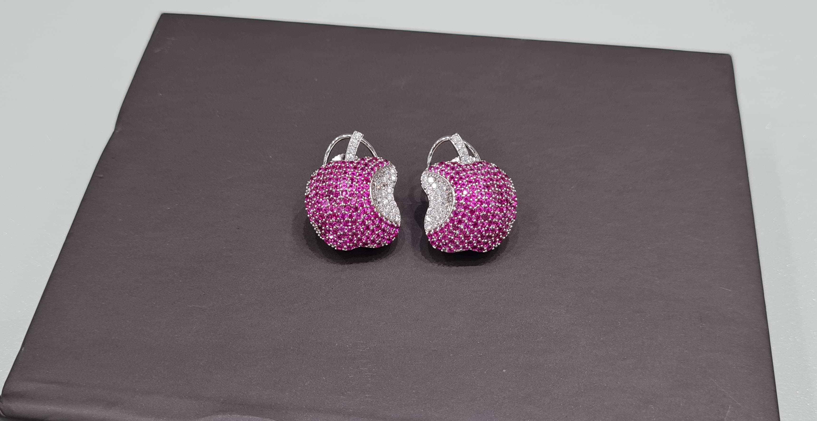 Cz apple Studs 01658 - 7