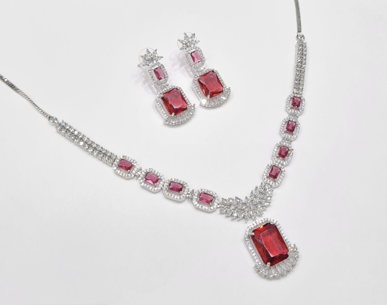 Cz Necklace 11111 - 6