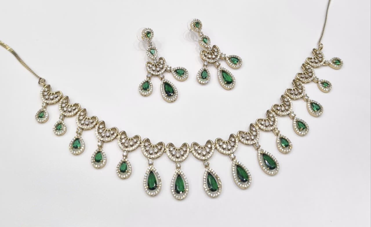 Cz Necklace 11114 - 13