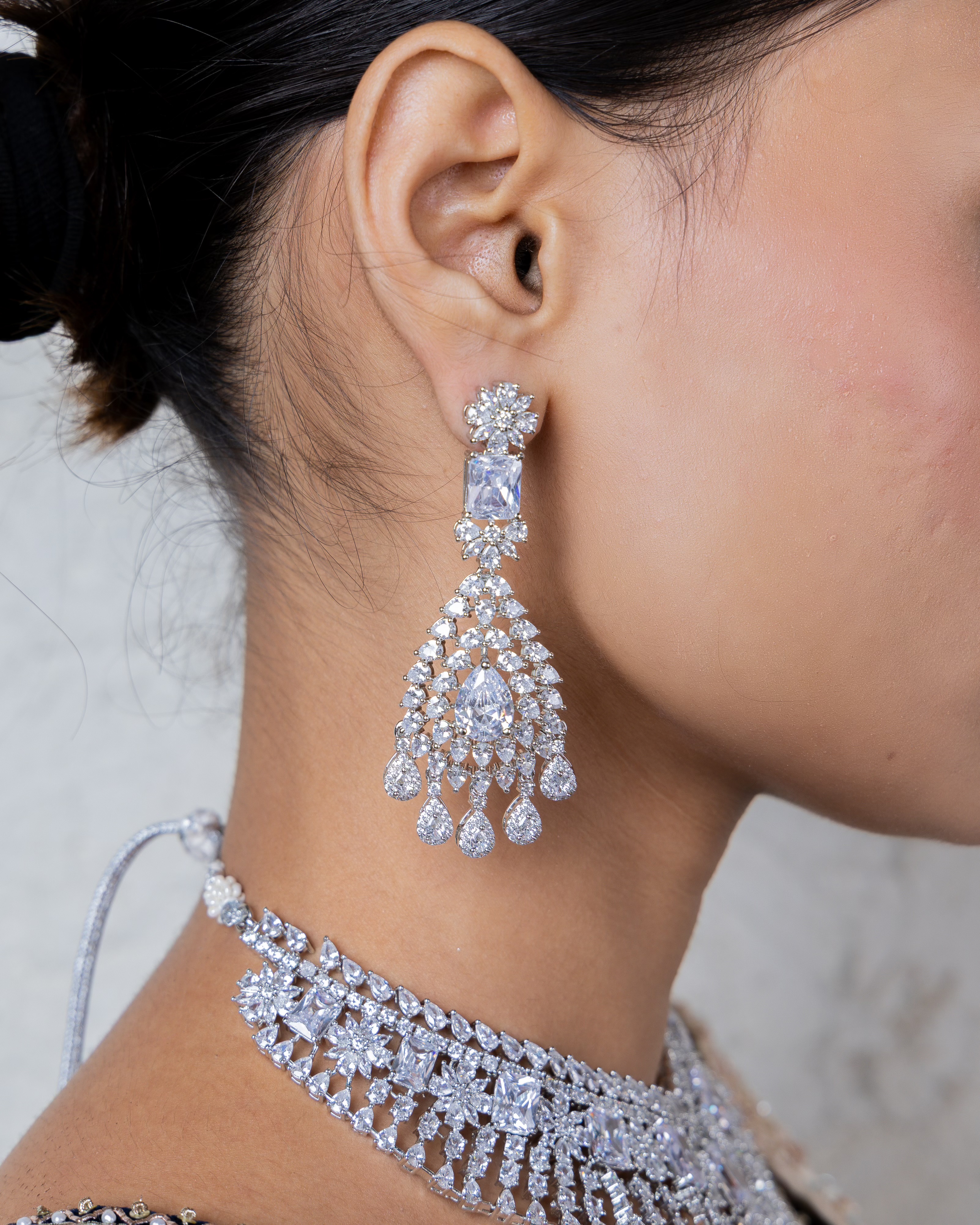 Cz Necklace 01387 - 10