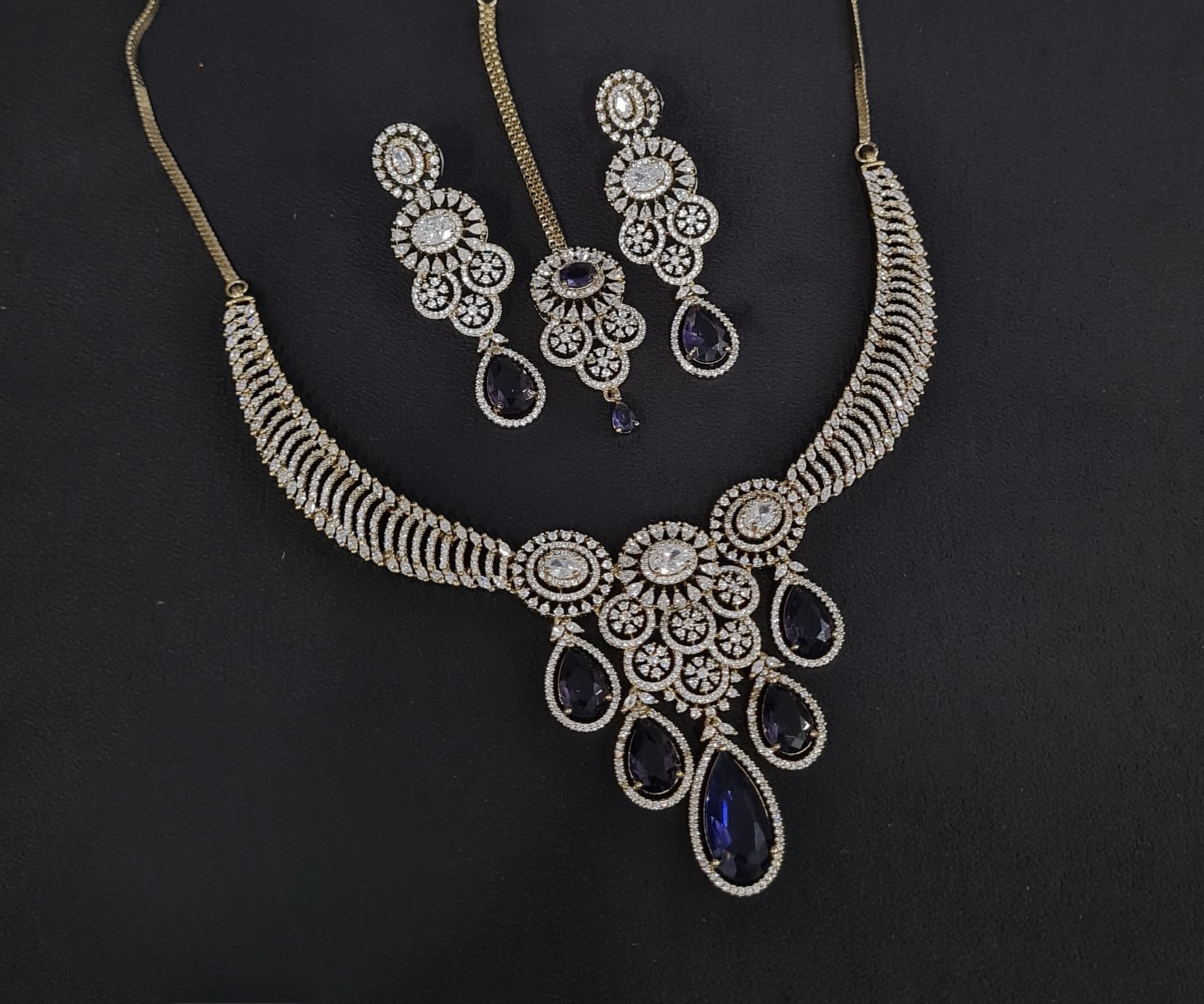 Cz Necklace 10257 - 11