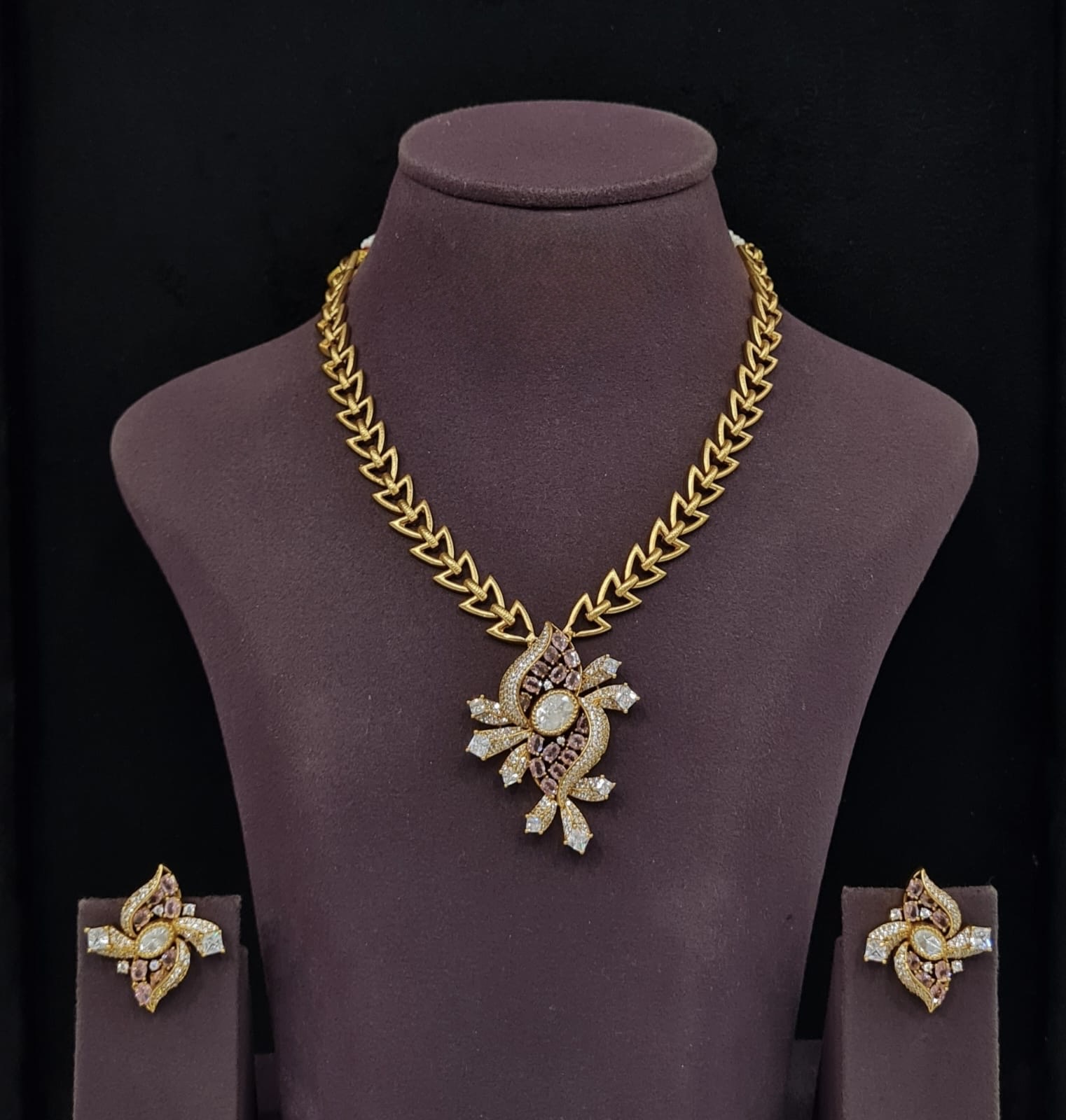 Kundan Necklace 10288 - 5