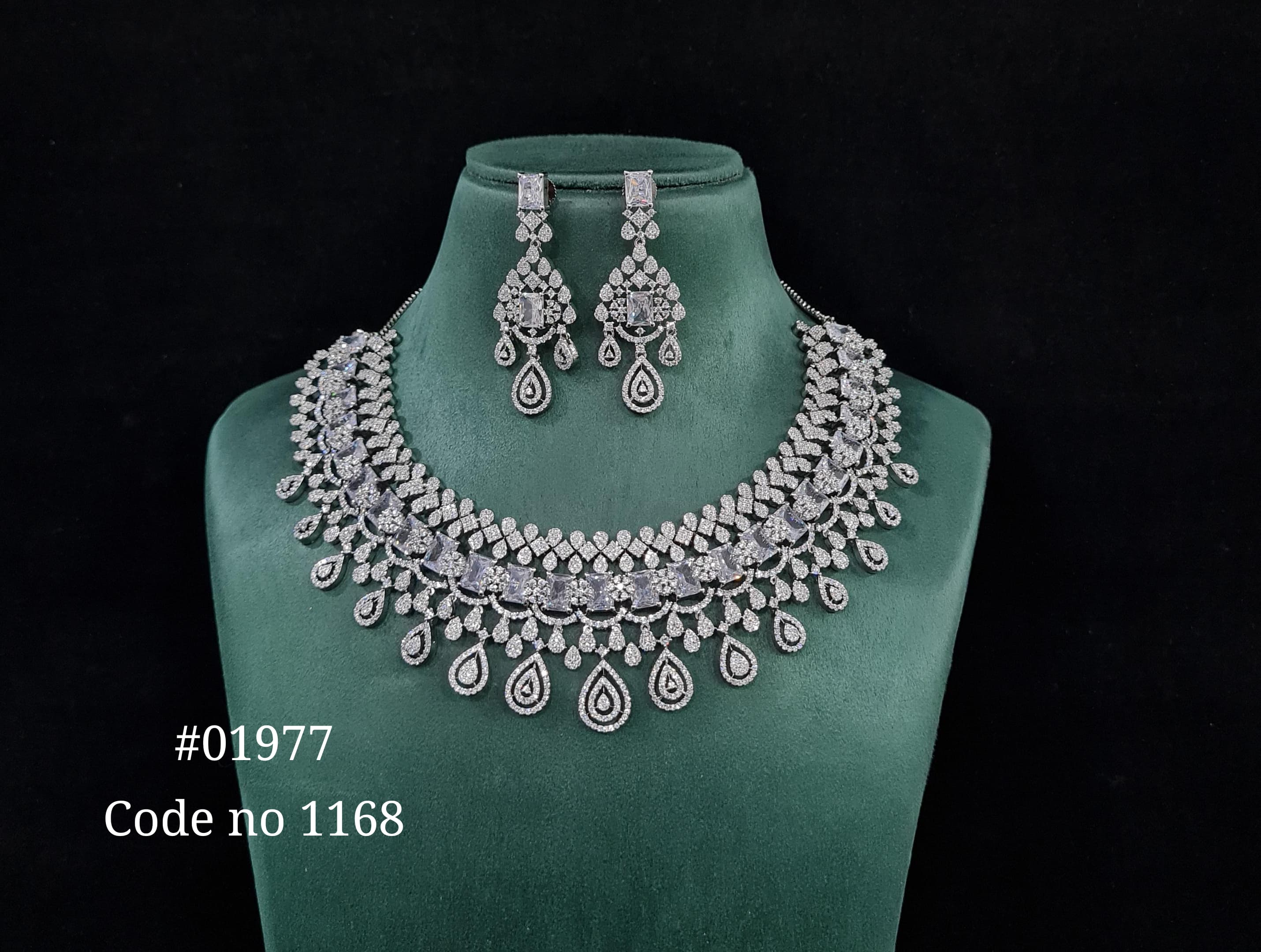 Cz necklace 01977 - 6