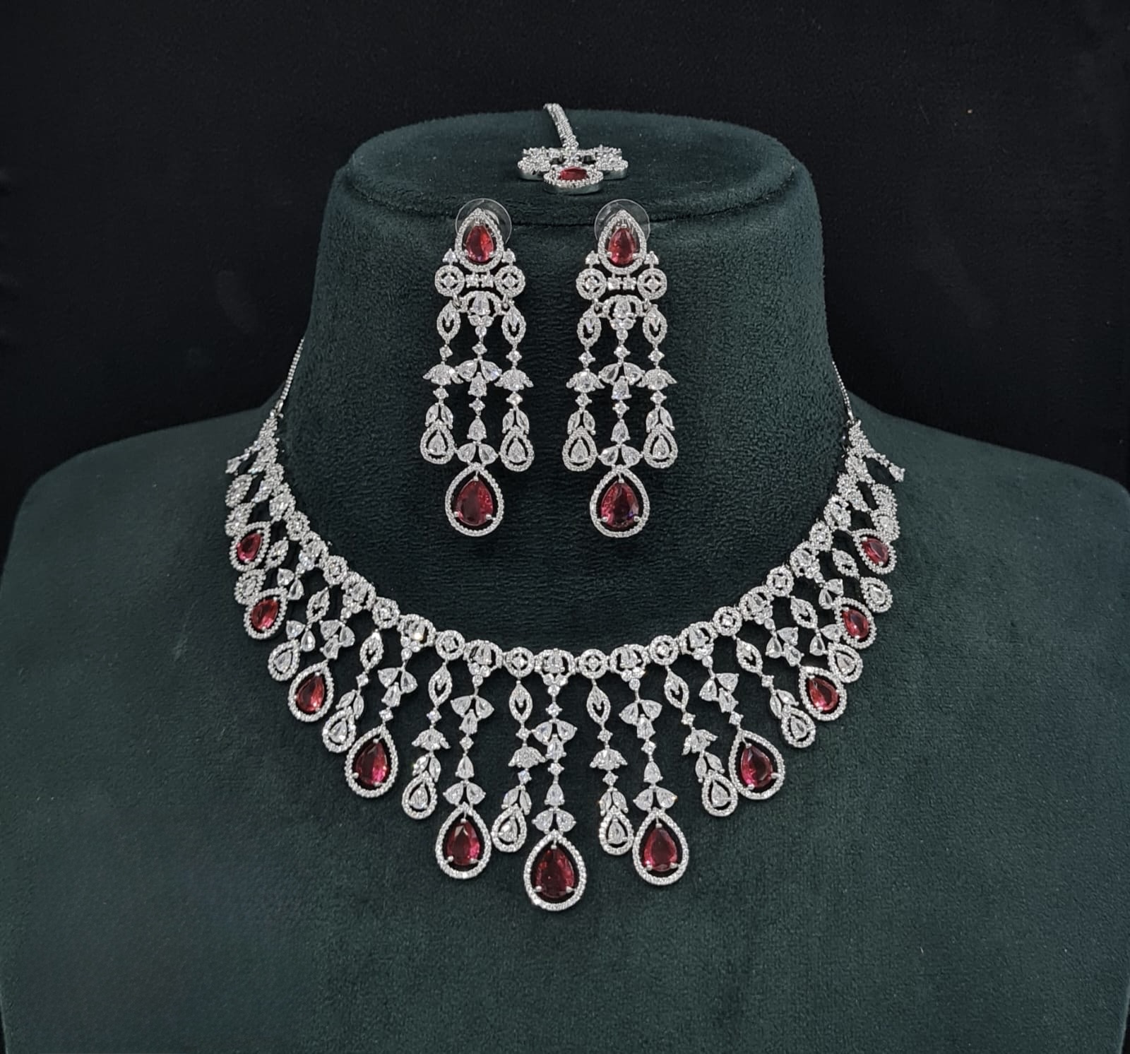 Cz Necklace 10259 - 9