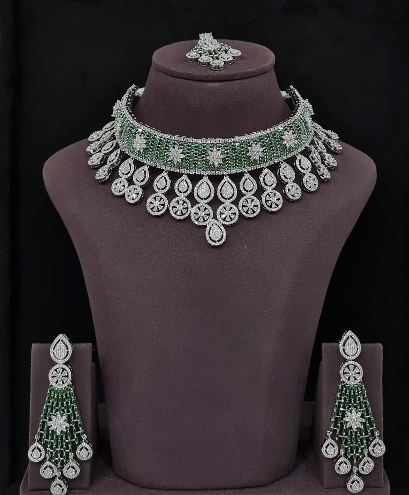 Cz Necklace 11406 - 3