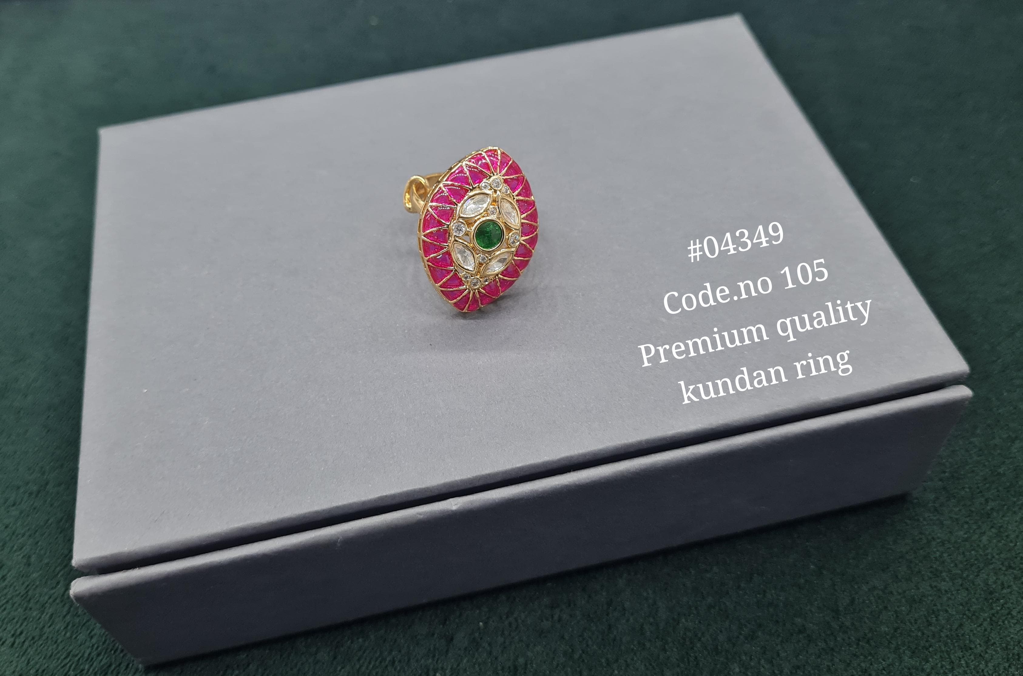 Kundan Fingerring 04349 - 5