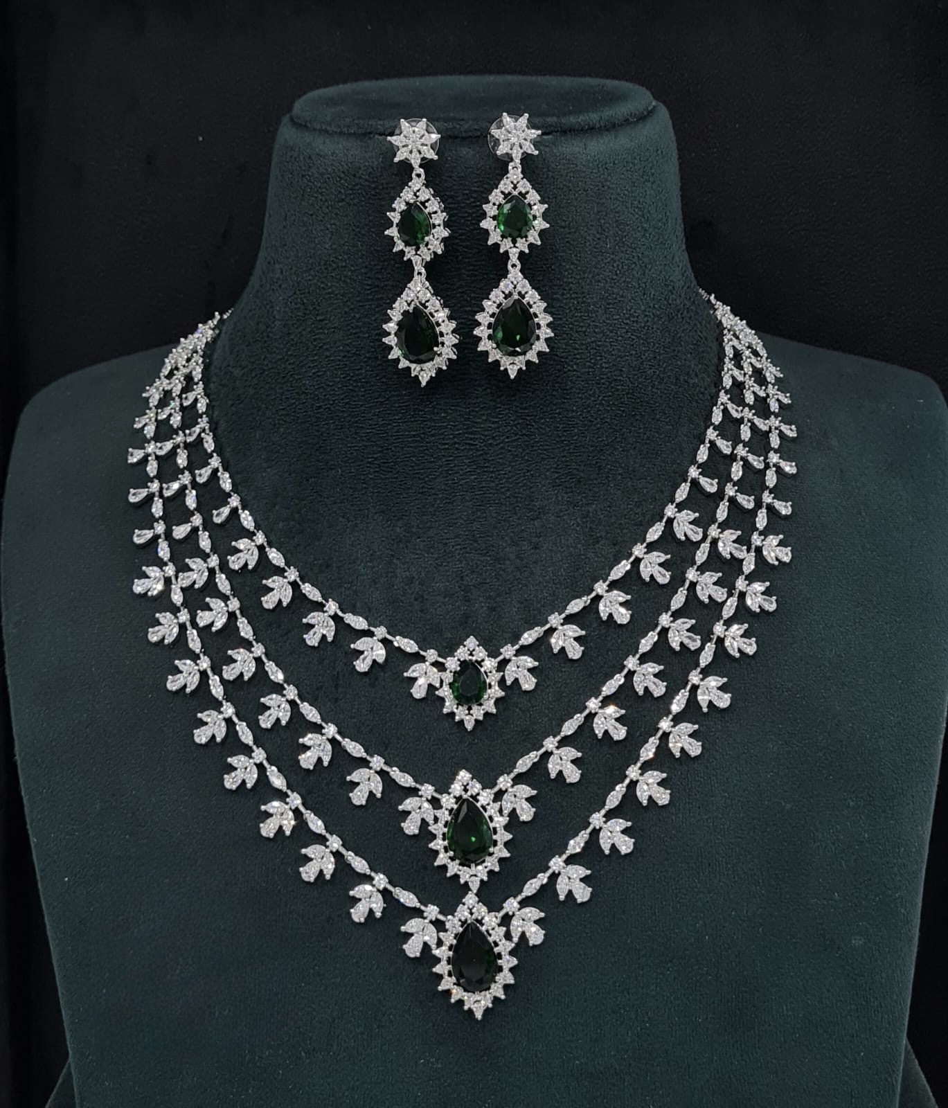 Cz Necklace 10972 - 10