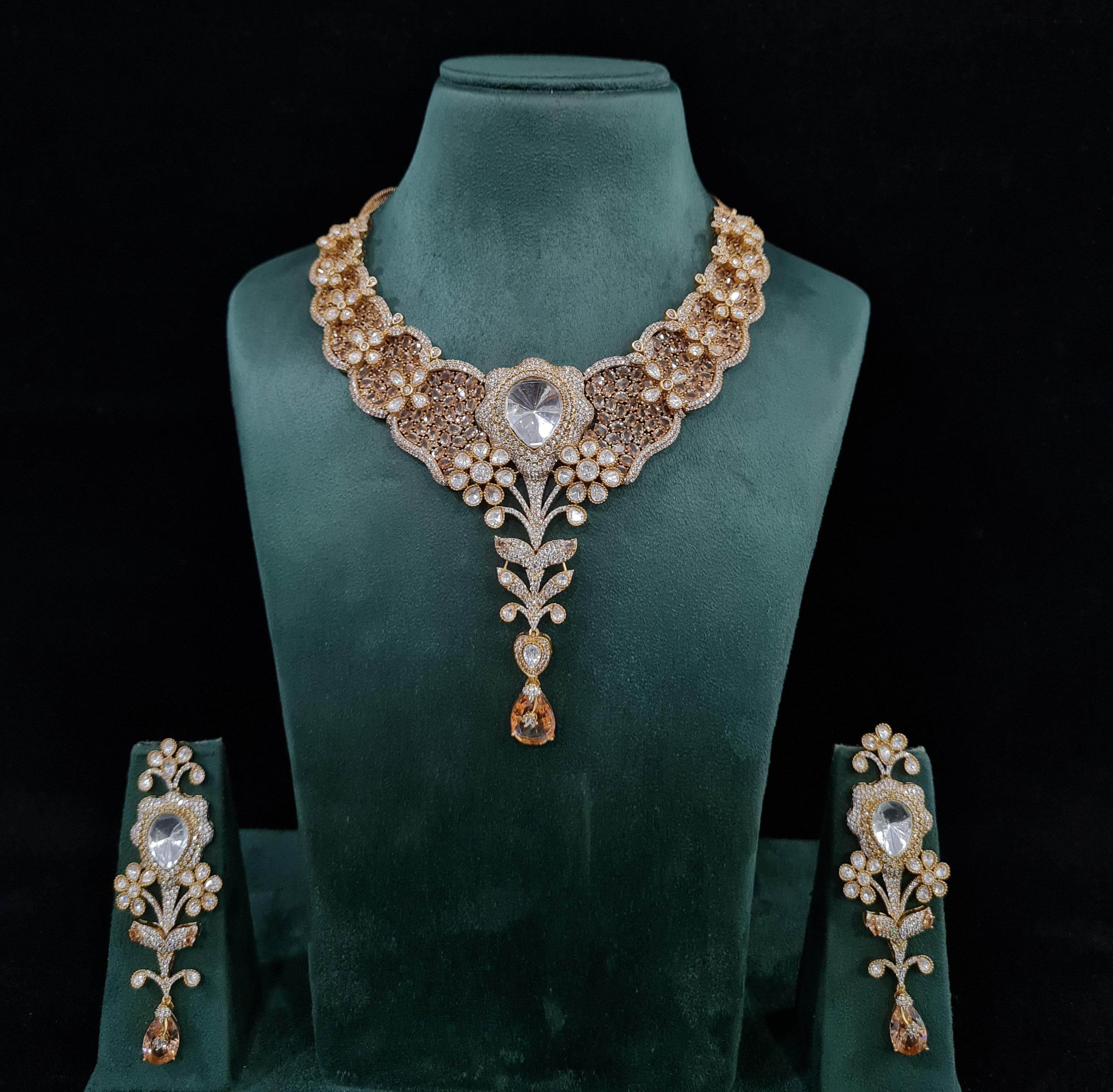 Kundan Bride set 02585 - 4